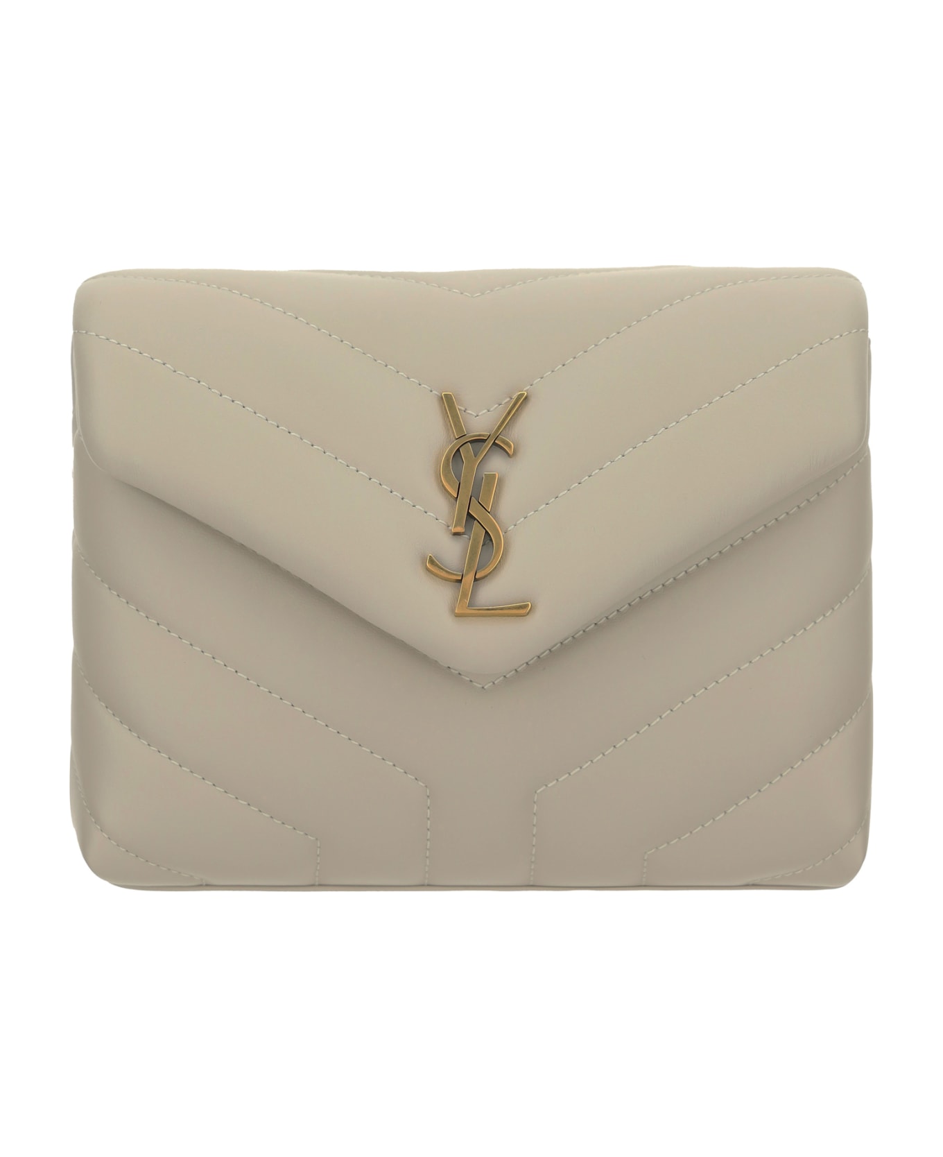 Saint Laurent Mini Shoulder Bag - WHITE
