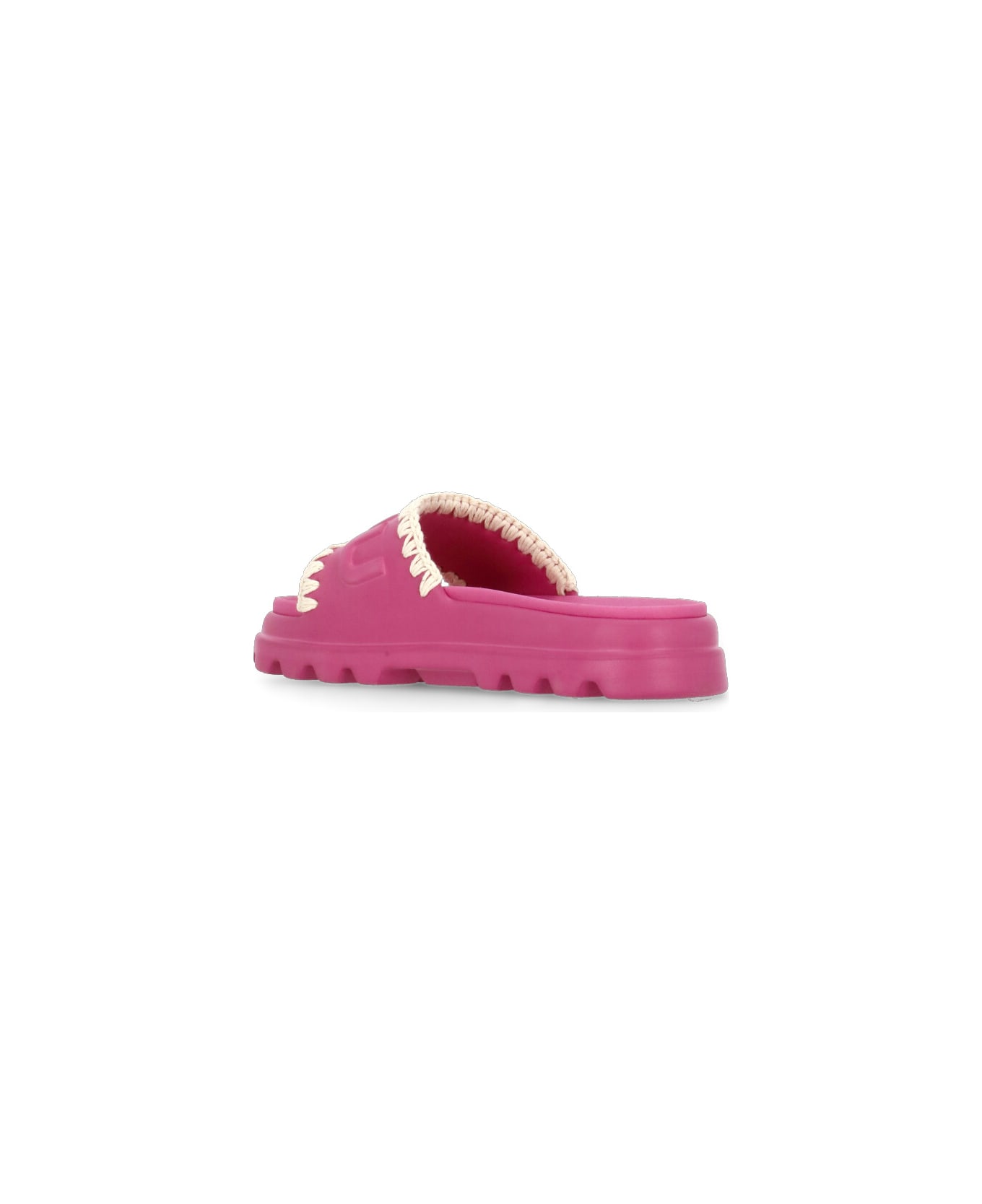 Mou Eva Slippers - Fuchsia