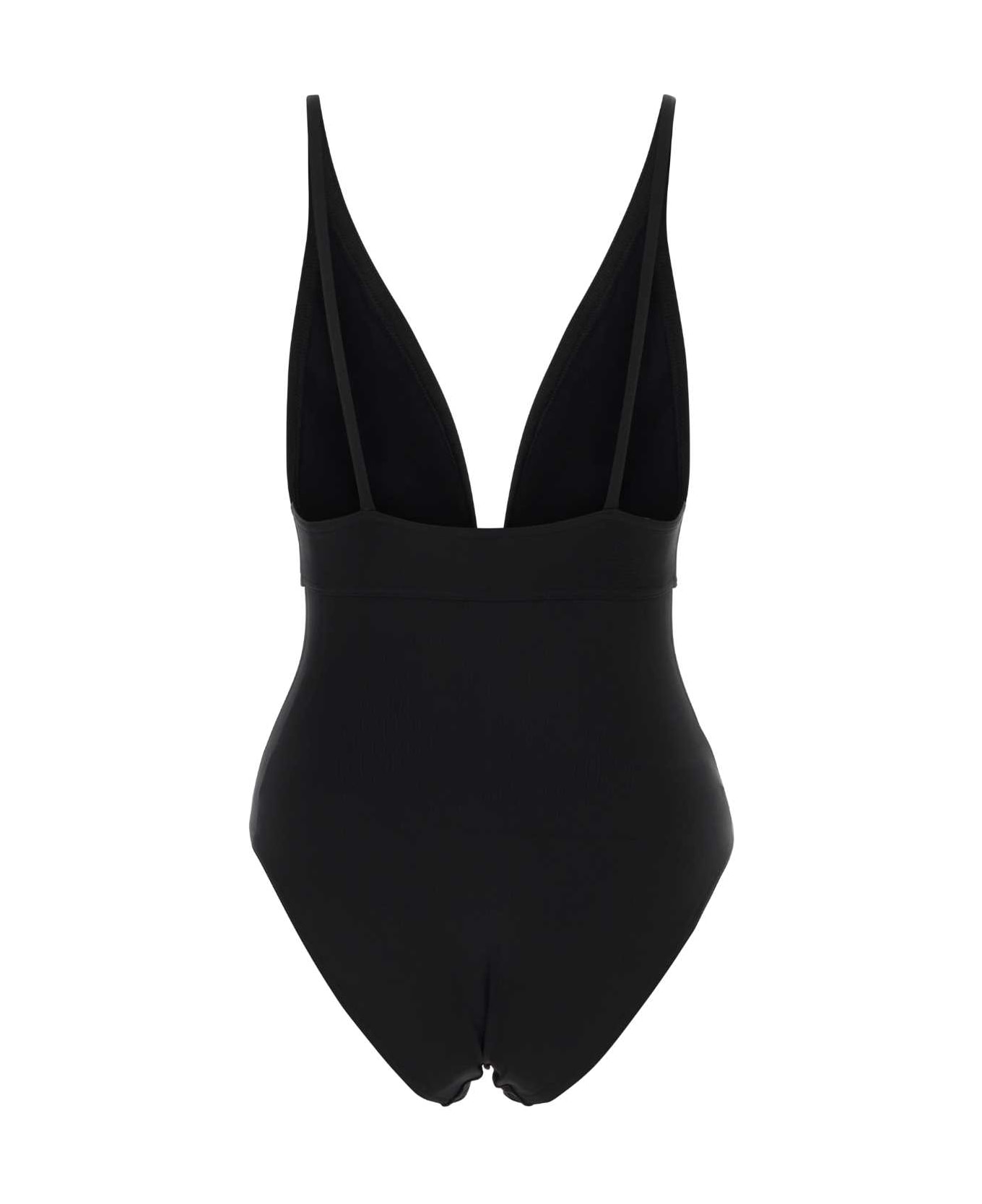 Eres Black Stretch Nylon Swimsuit - NOIR
