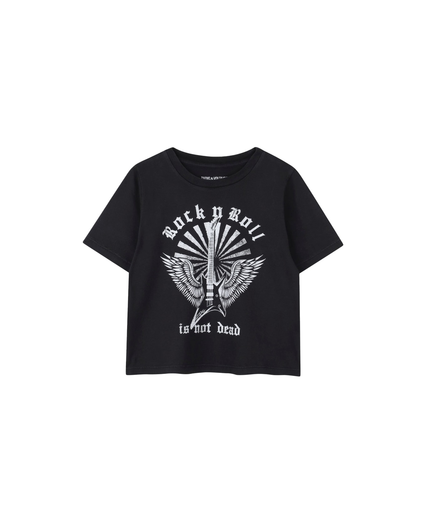 Zadig & Voltaire T-shirt With Logo - BLACK