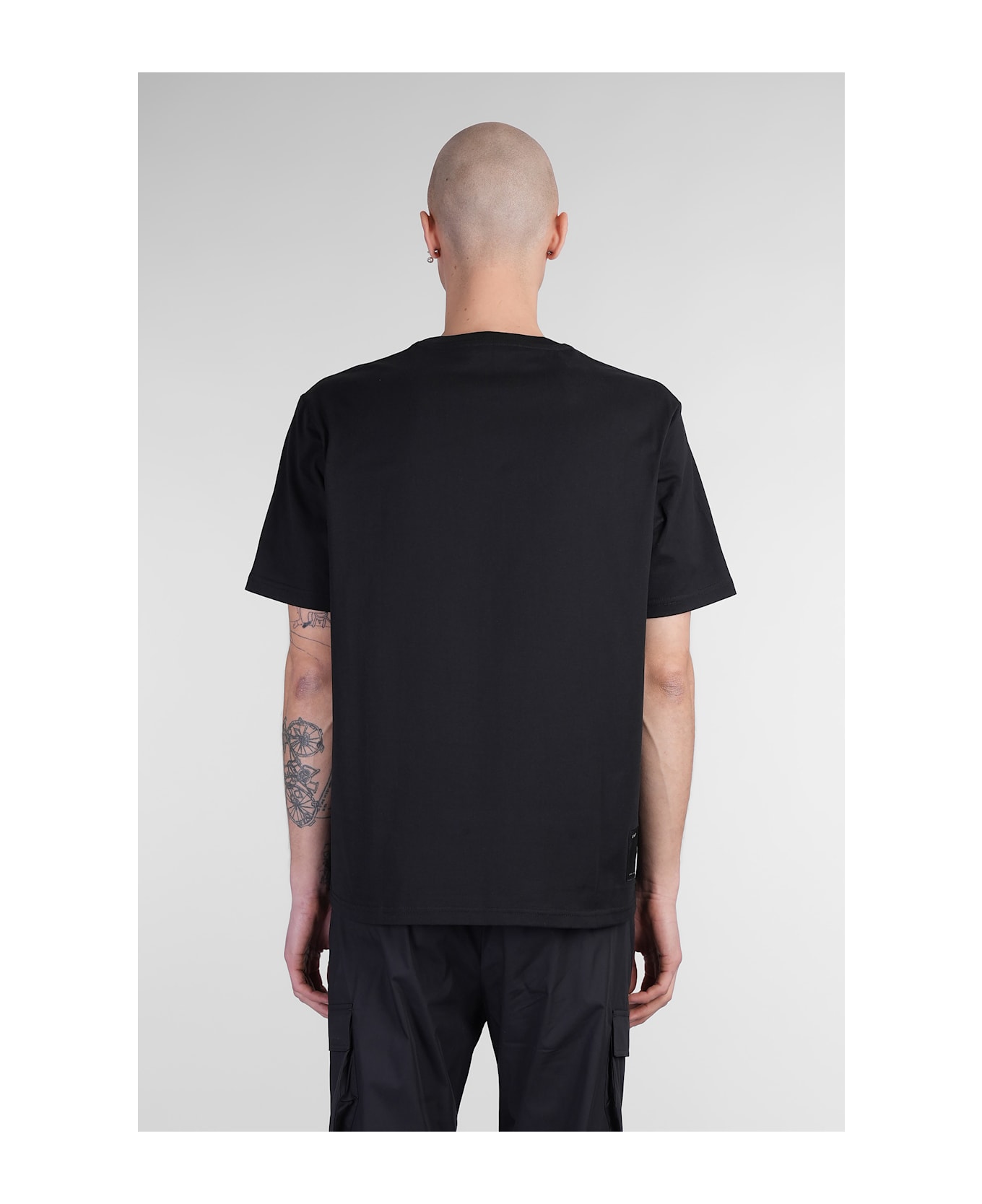 Low Brand B240 T-shirt In Black Cotton - black