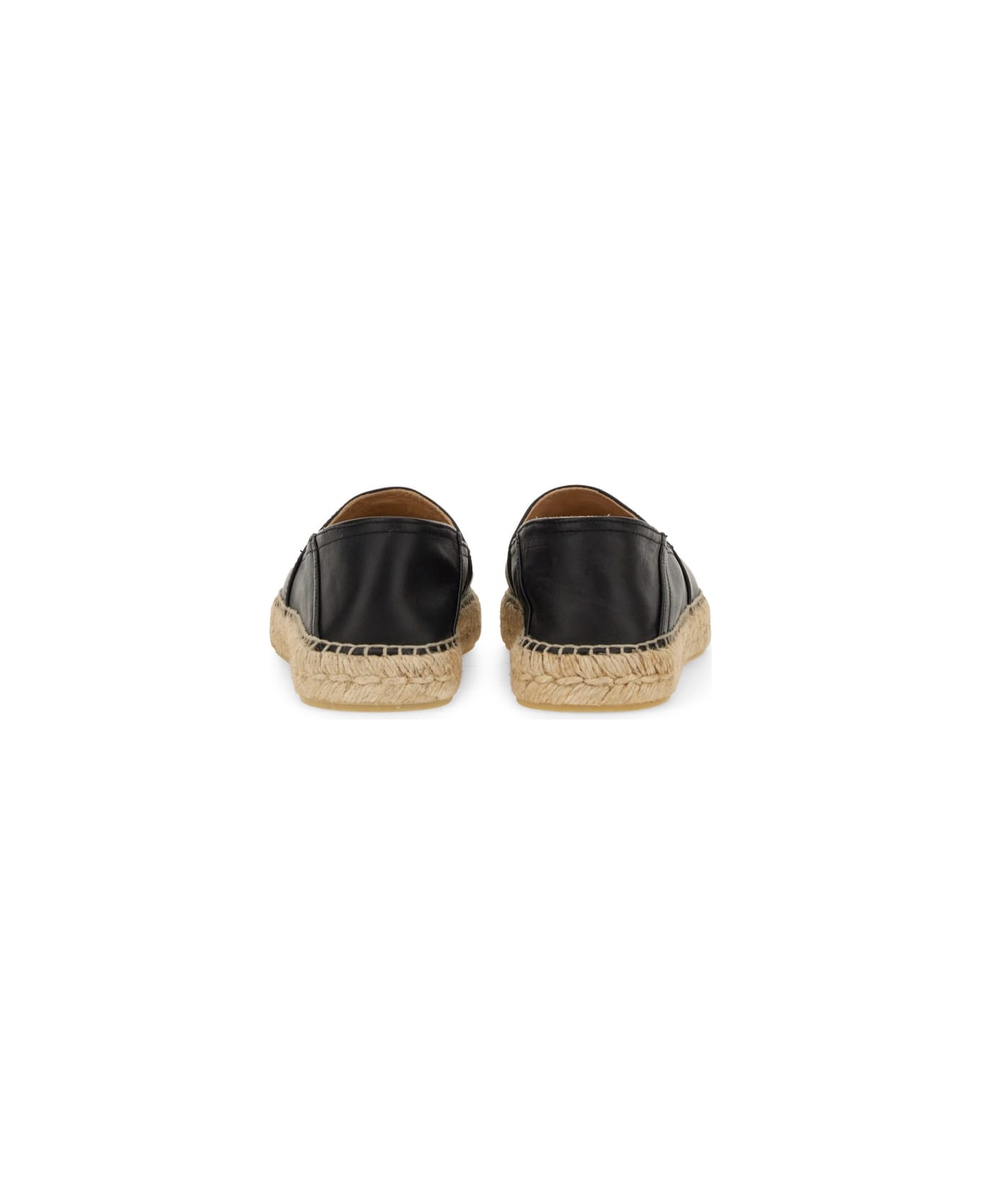 Kenzo Espadrille With Logo - BLACK フラットシューズ