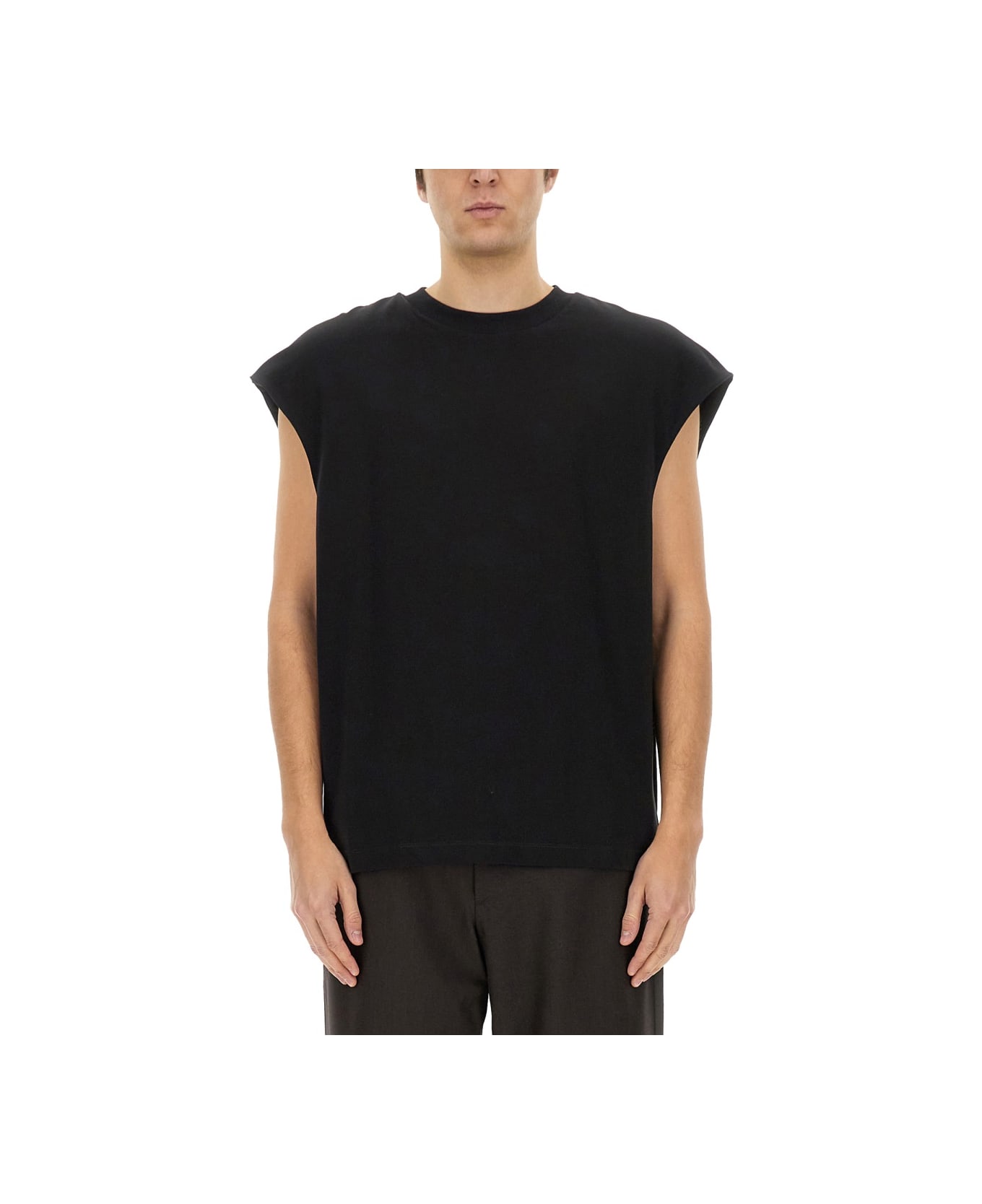Dries Van Noten Cotton T-shirt - BLACK