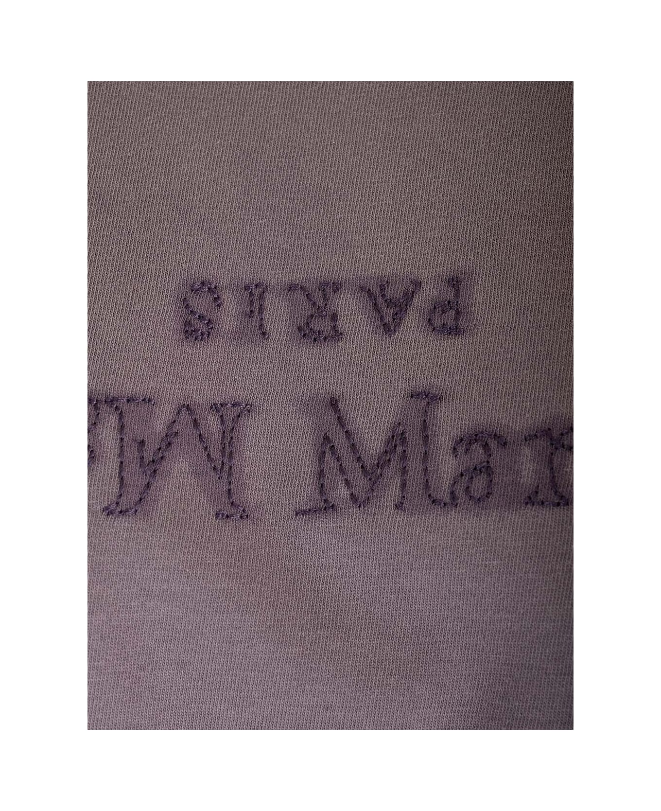 Maison Margiela Long T-shirt - Aubergine