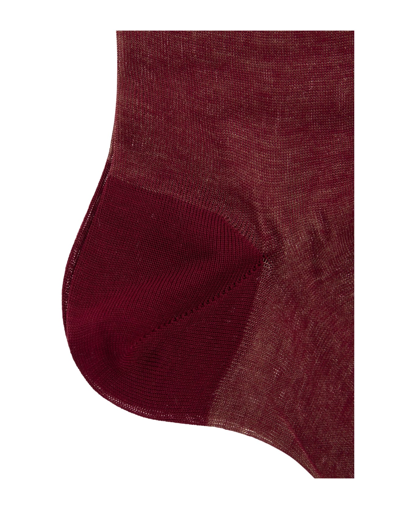 Gallo Long Cotton Socks - Red