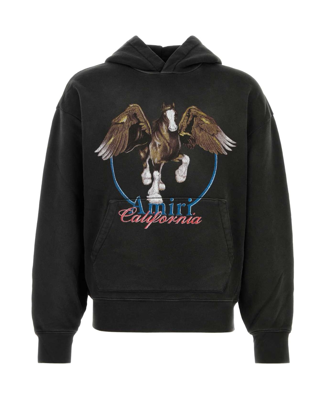 パーカー・フーディ AMIRI SS25 Slate cotton sweatshirt (AMJYHD1080 BLACK) AMIRI Slate Cotton Sweatshirt | italist