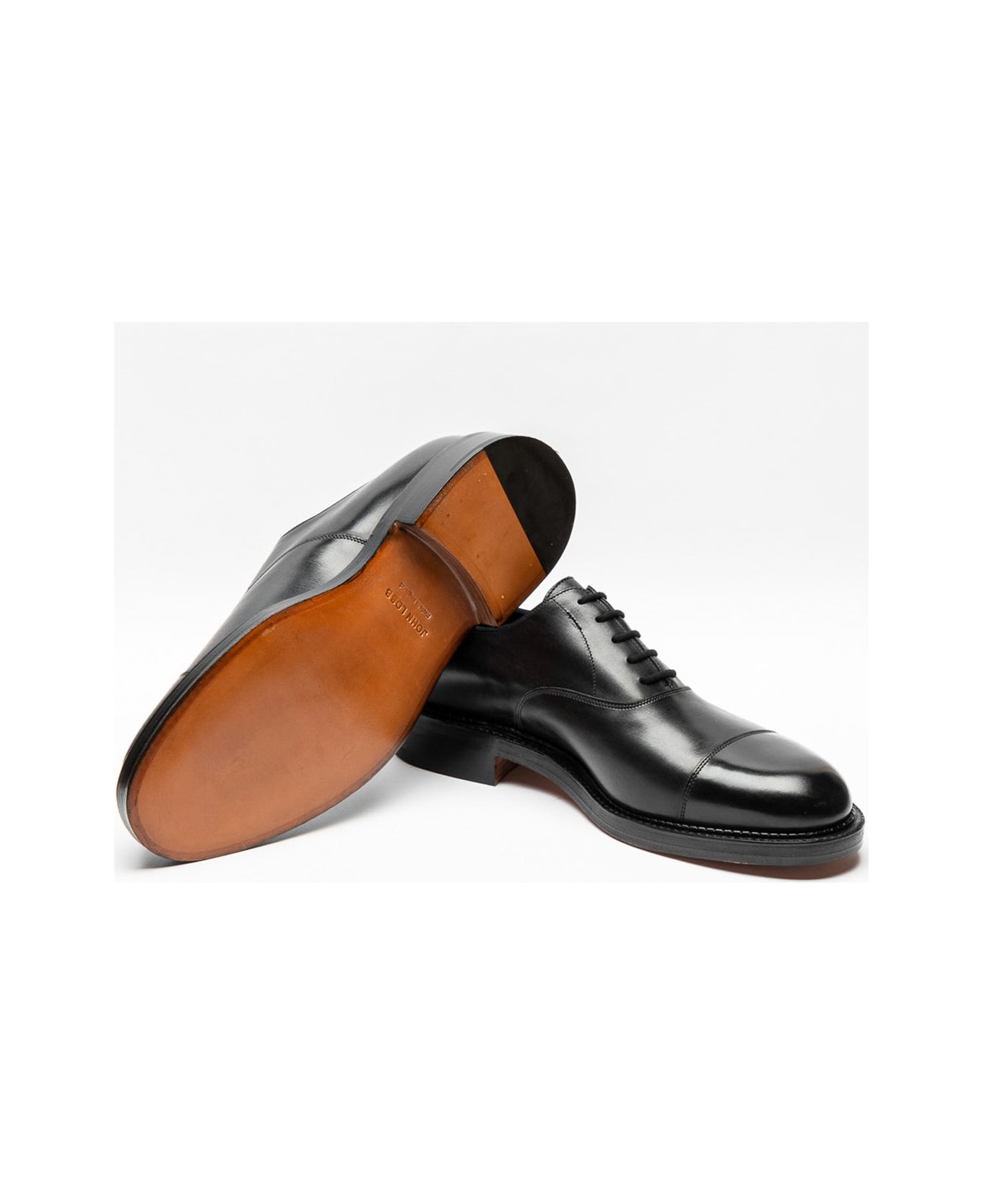 John Lobb City 2 New Standard Black Calf Oxford Shoe