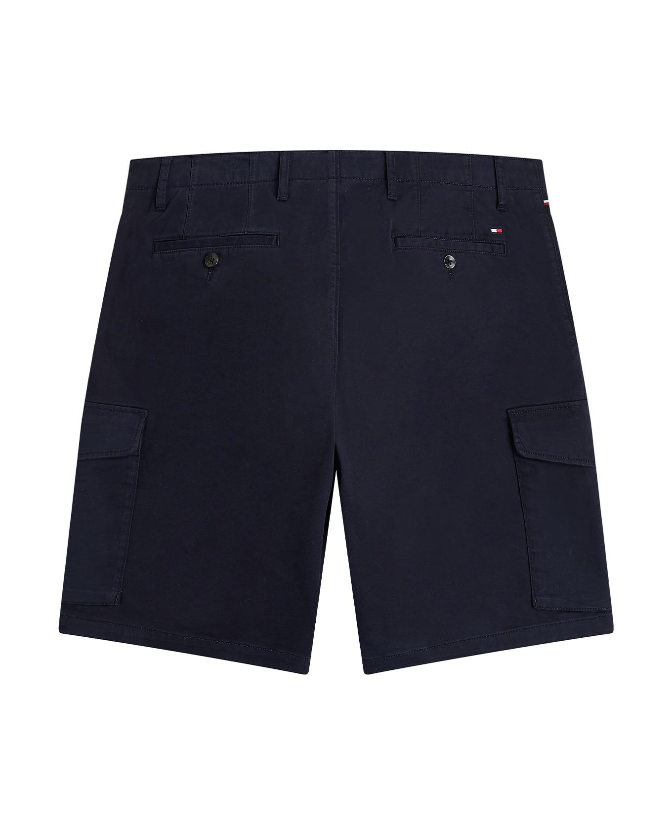Tommy Hilfiger Navy Men's Bermuda Shorts With Pockets - DESERT SKY