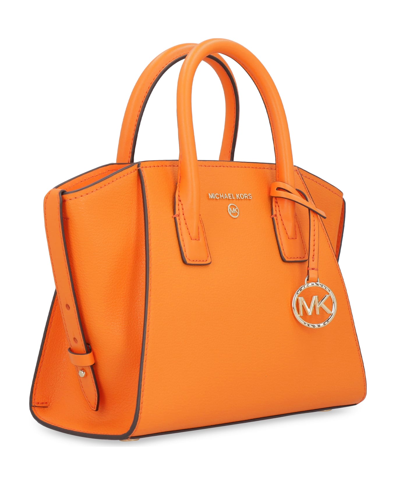 MICHAEL Michael Kors Avril Small Leather Handbag - Orange