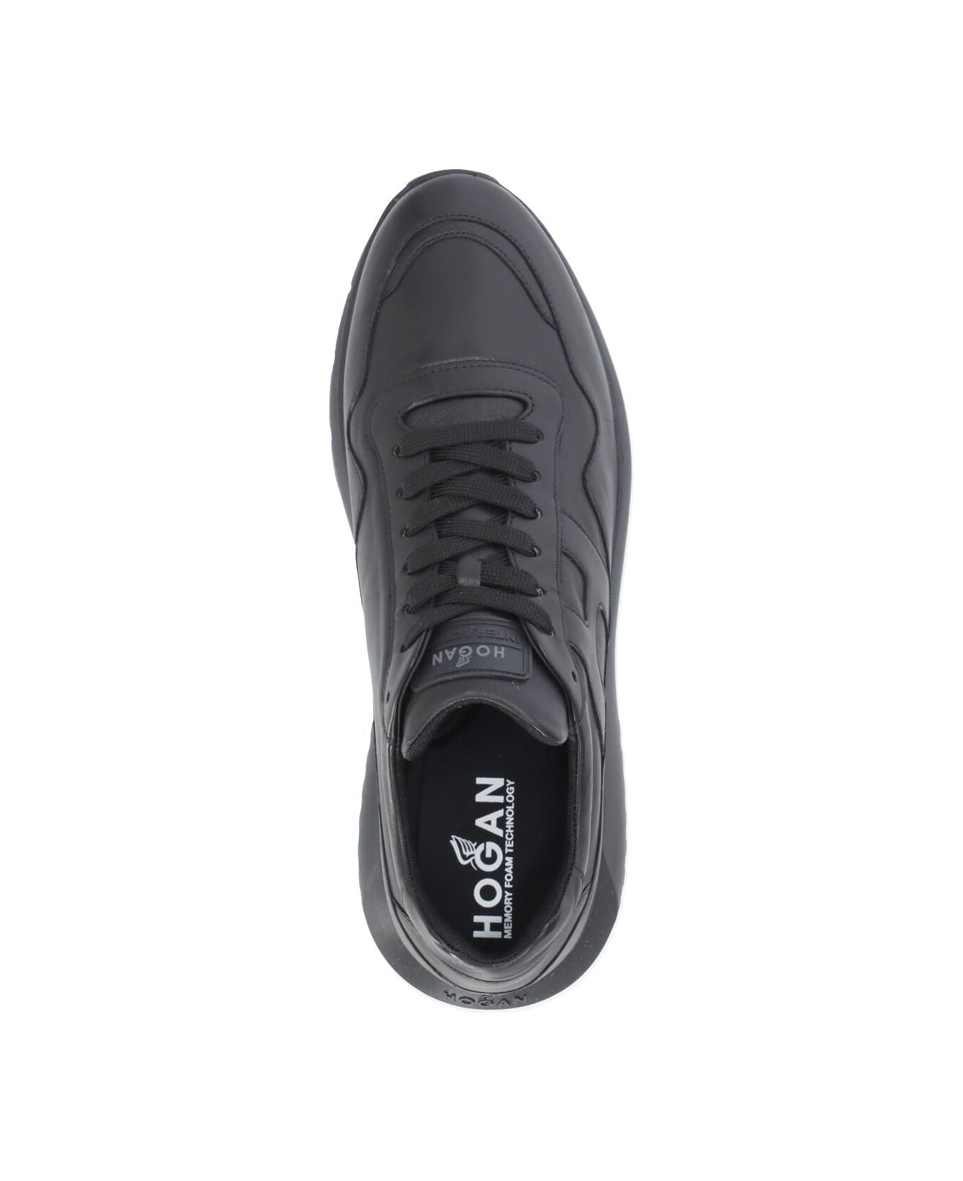 Hogan Sneakers "interactive³" In Leather - Black スニーカー