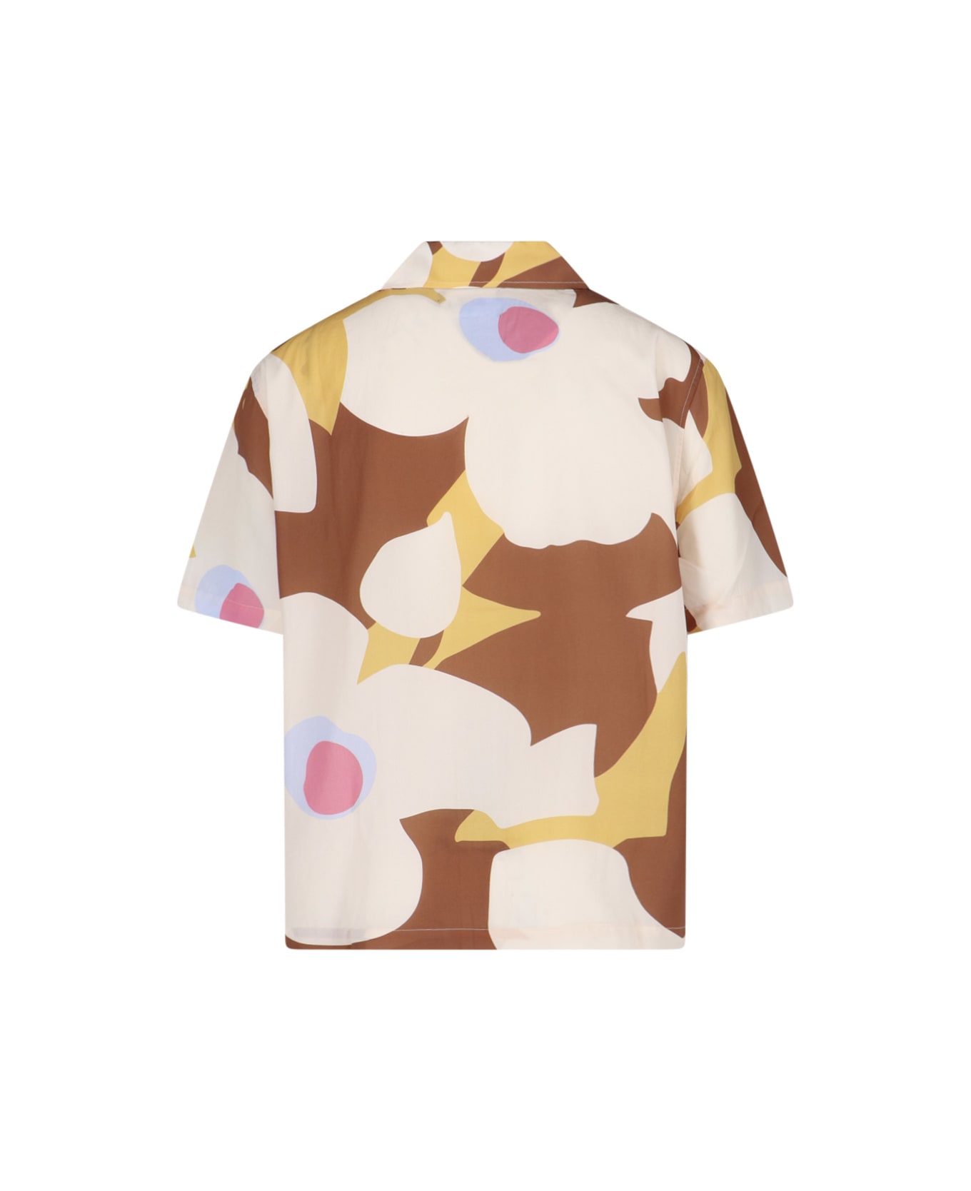 Awake NY 'floral Camp' Shirt - Brown シャツ