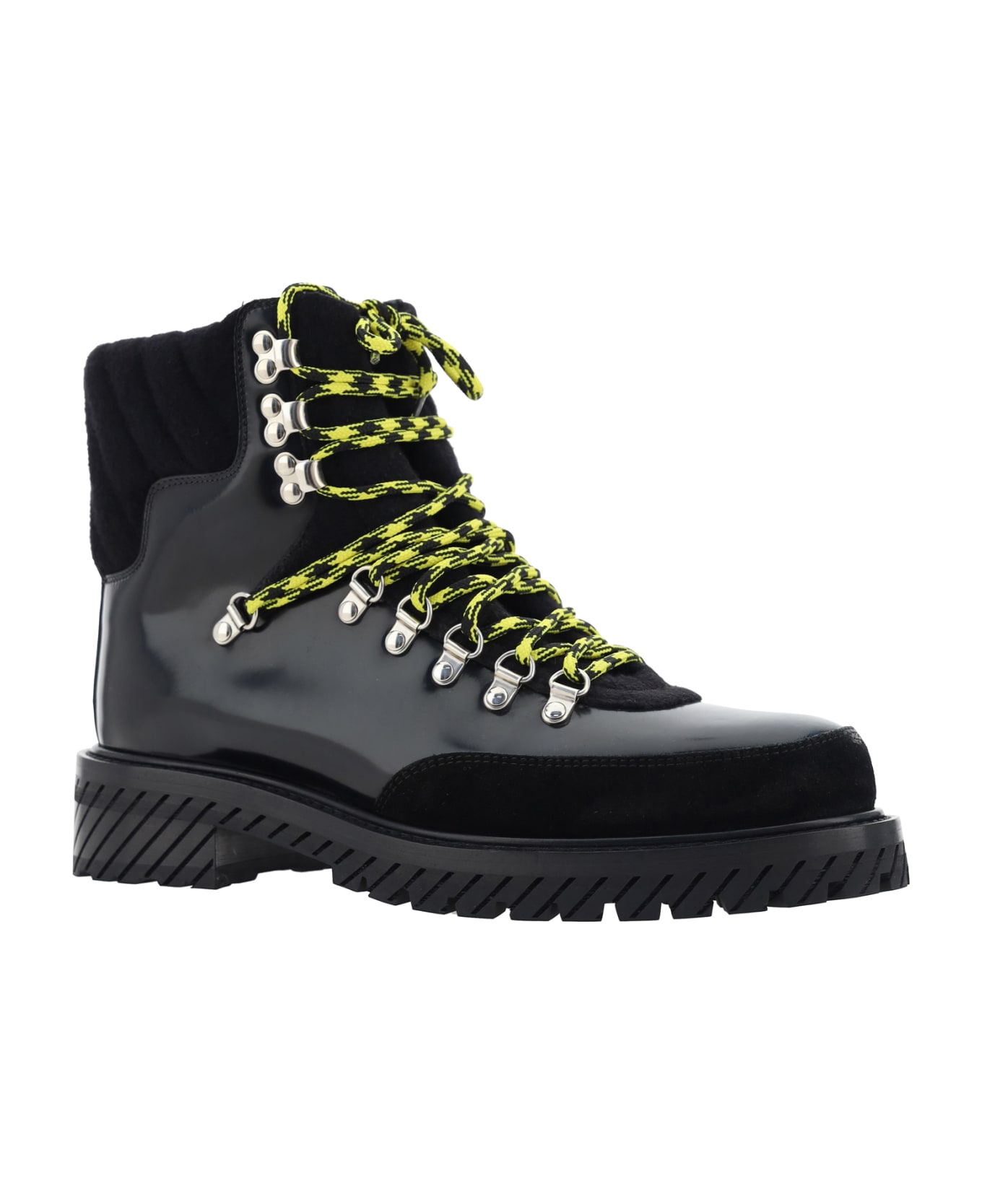 Off-White Gstaad Lace-up Boots - Black Blac ブーツ