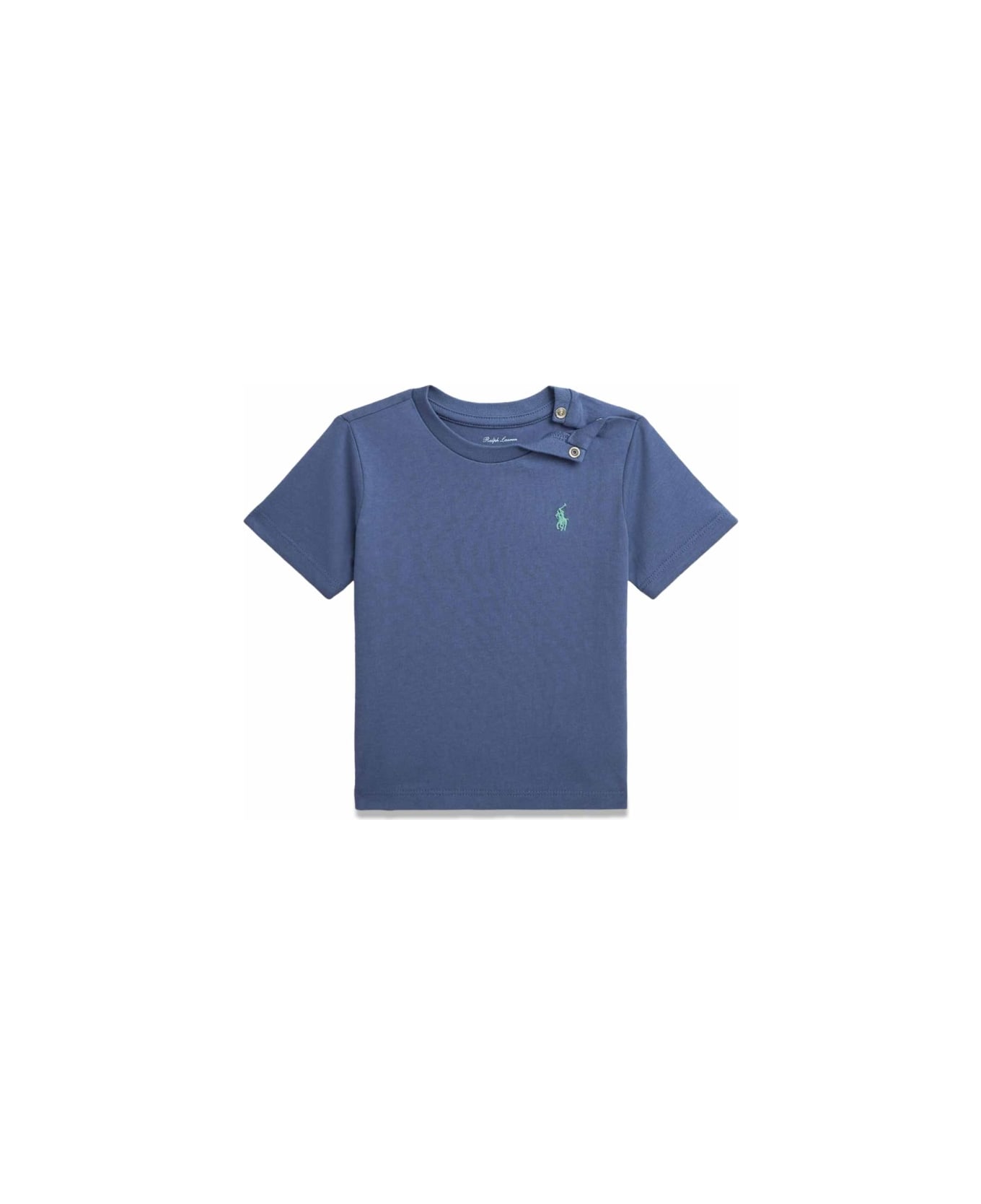 Polo Ralph Lauren Ss Cn-tops-t-shirt - BLUE