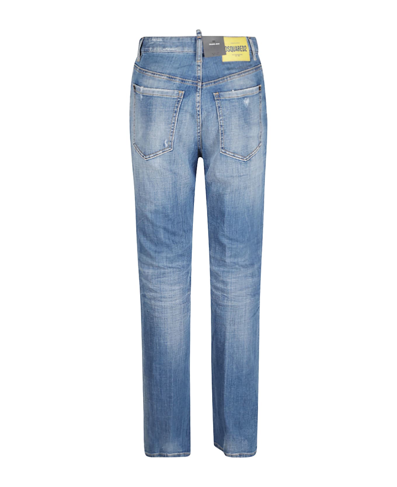 Dsquared2 Stretch-cotton Denim Jeans - Navy Blue