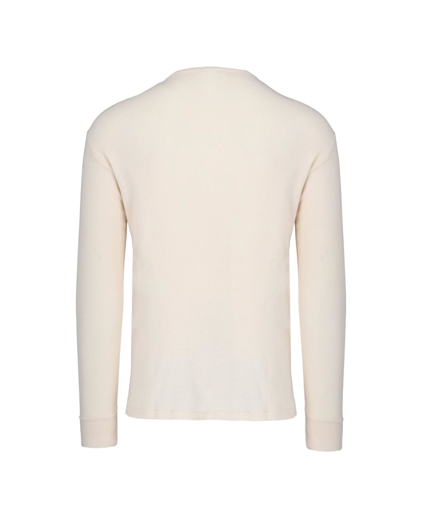 Auralee Ribbed Sweater - White ニットウェア