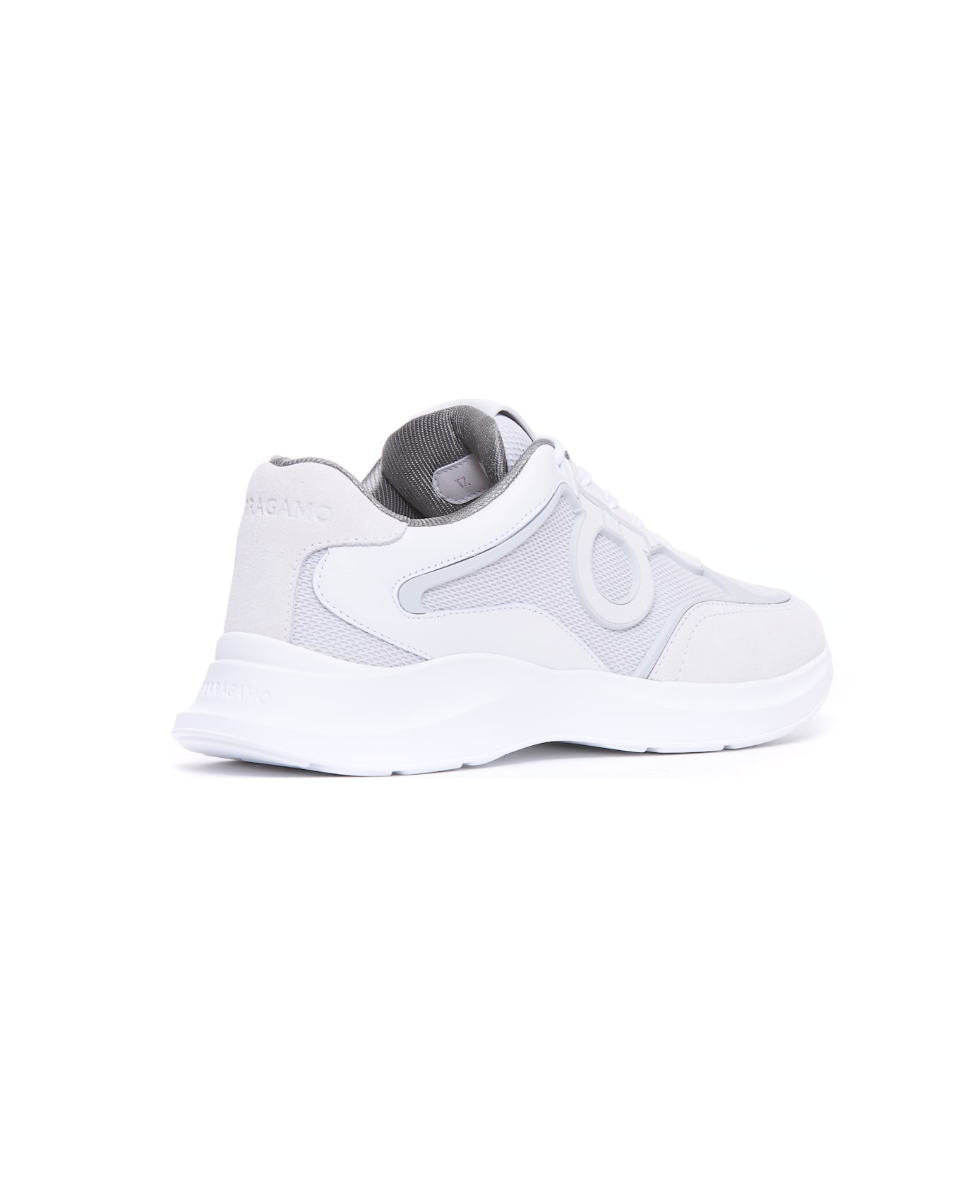 Ferragamo Gancini Sneakers - White