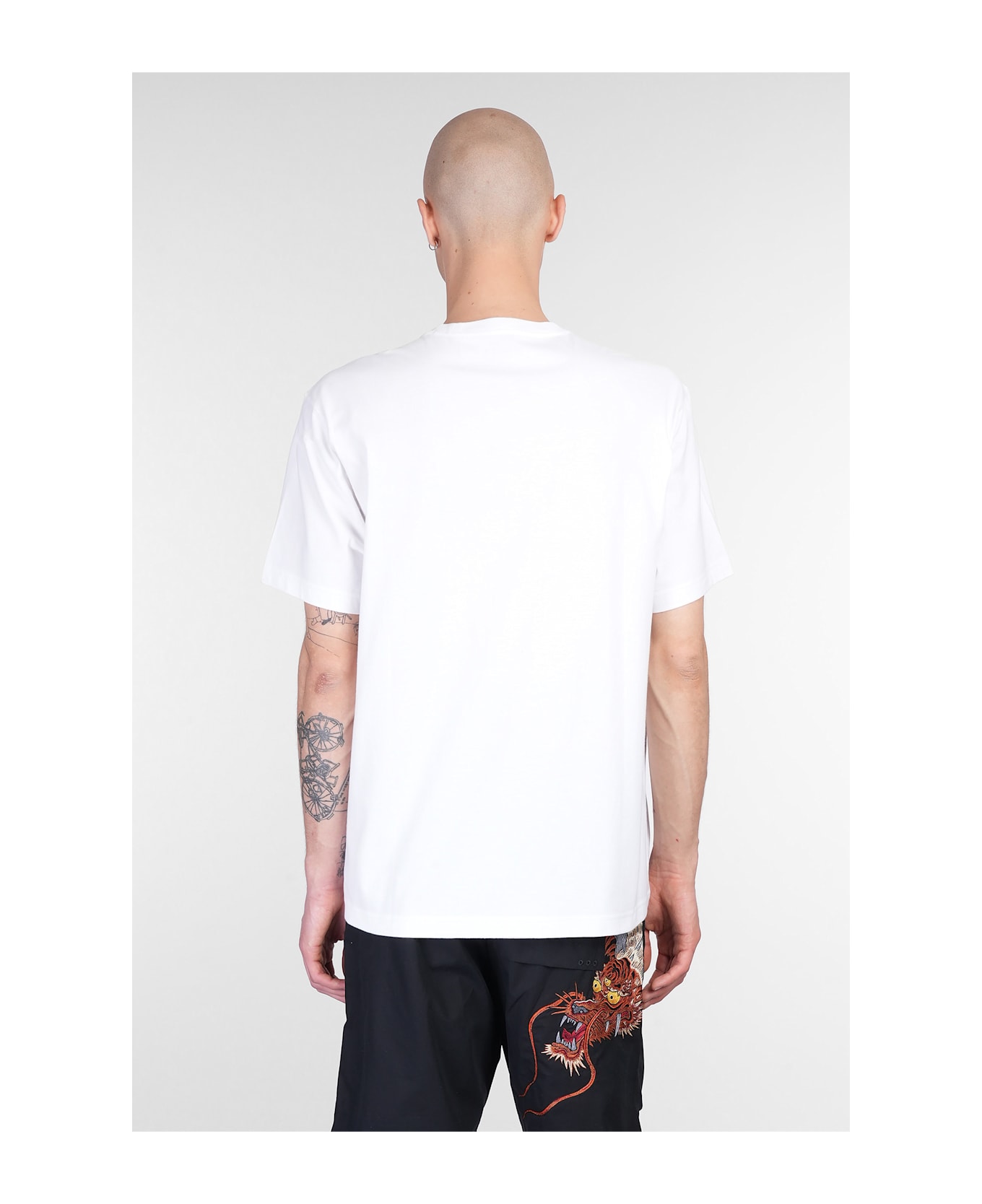 Maharishi T-shirt In White Cotton - white