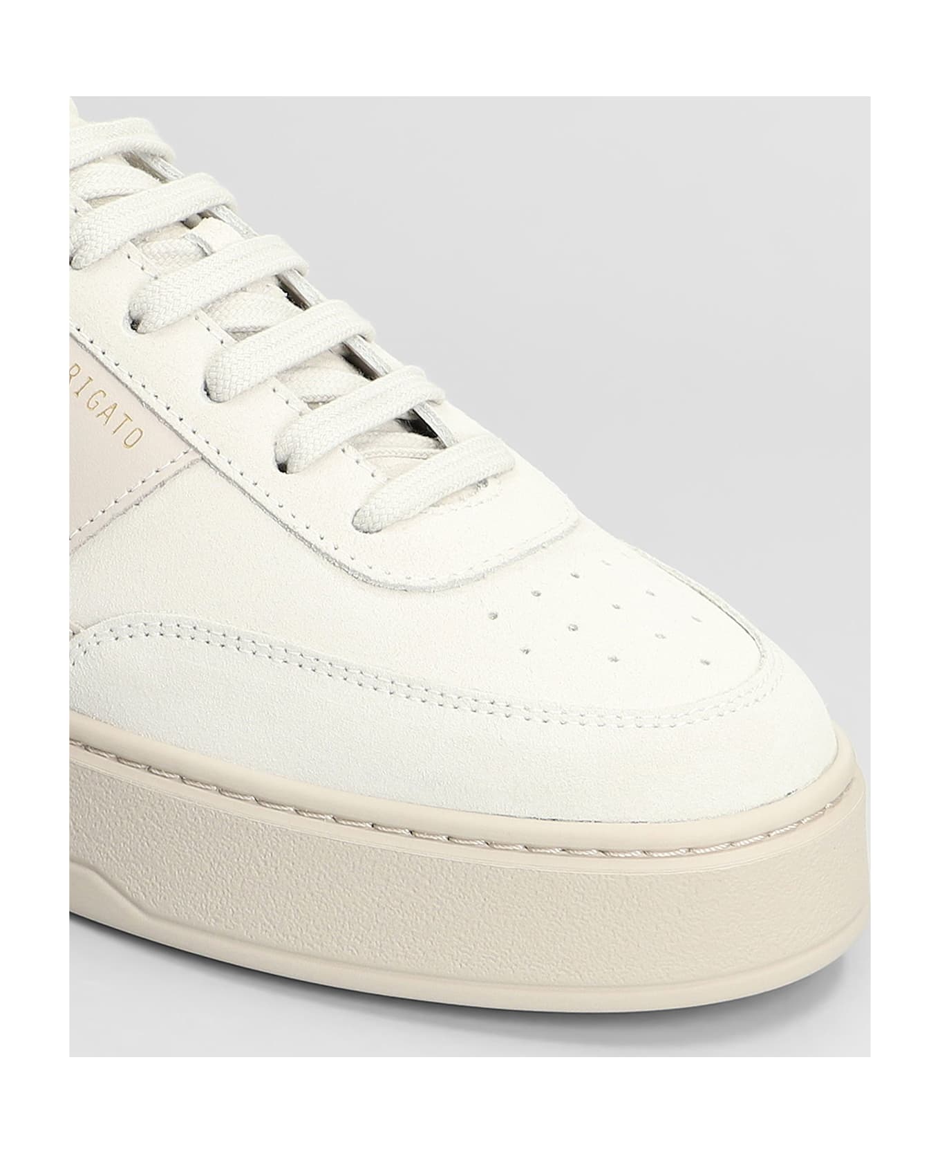 Axel Arigato Orbit Vintage Sneakers In Beige Suede And Fabric - beige