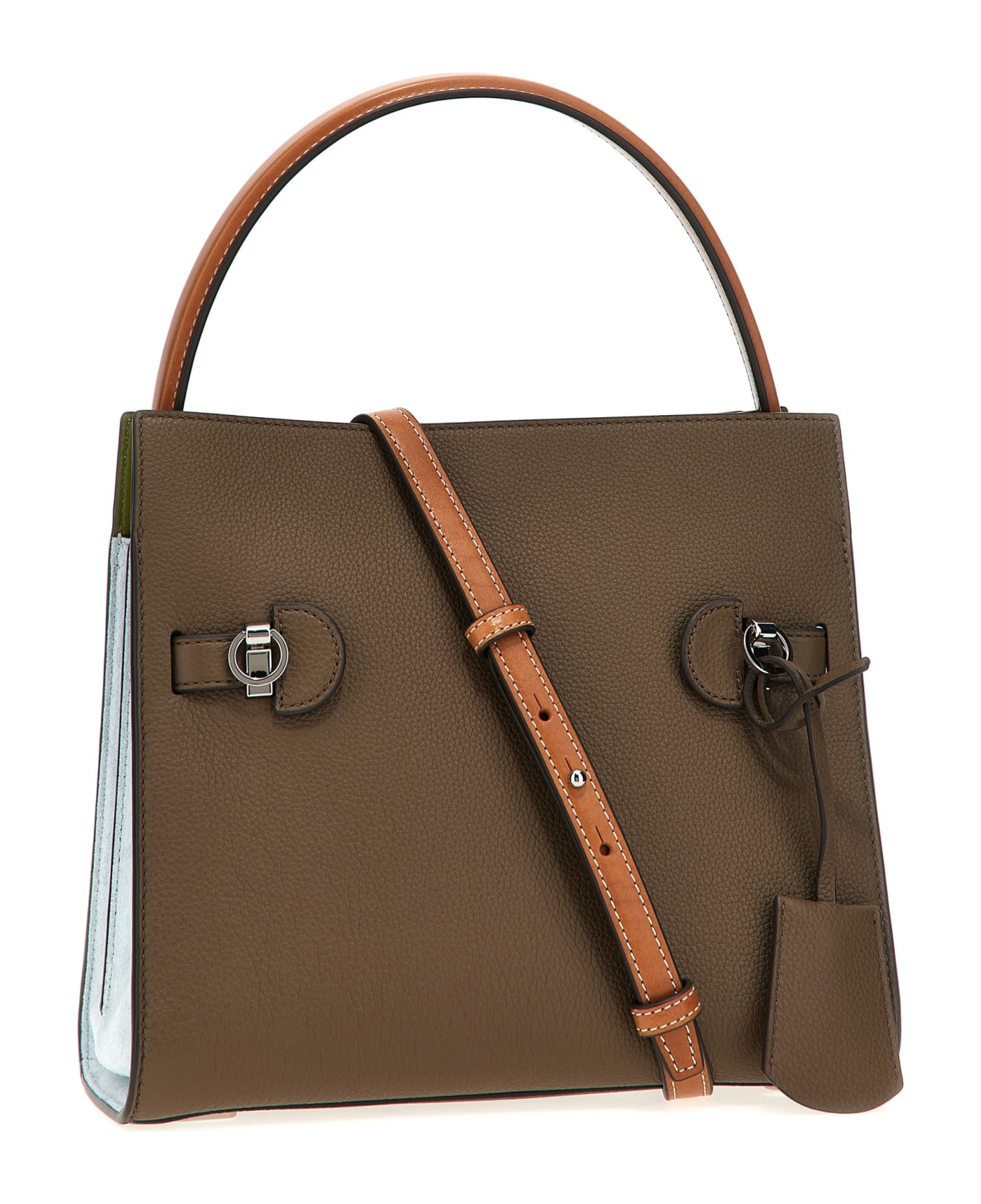 Tory Burch 
lee Radziwill Small
 Handbag - Wild Mushroom