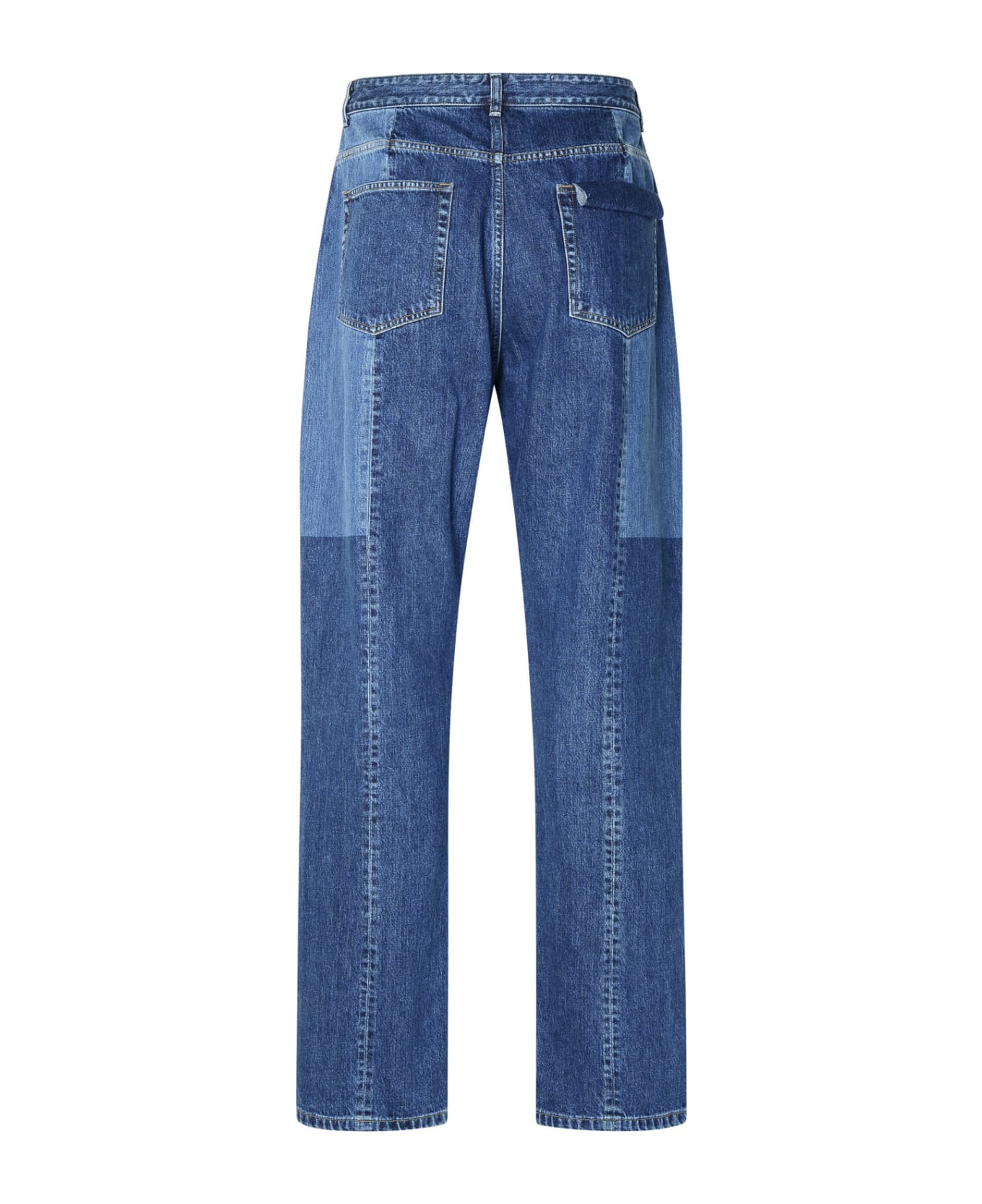 Jil Sander Blue Cotton Jeans - Blue