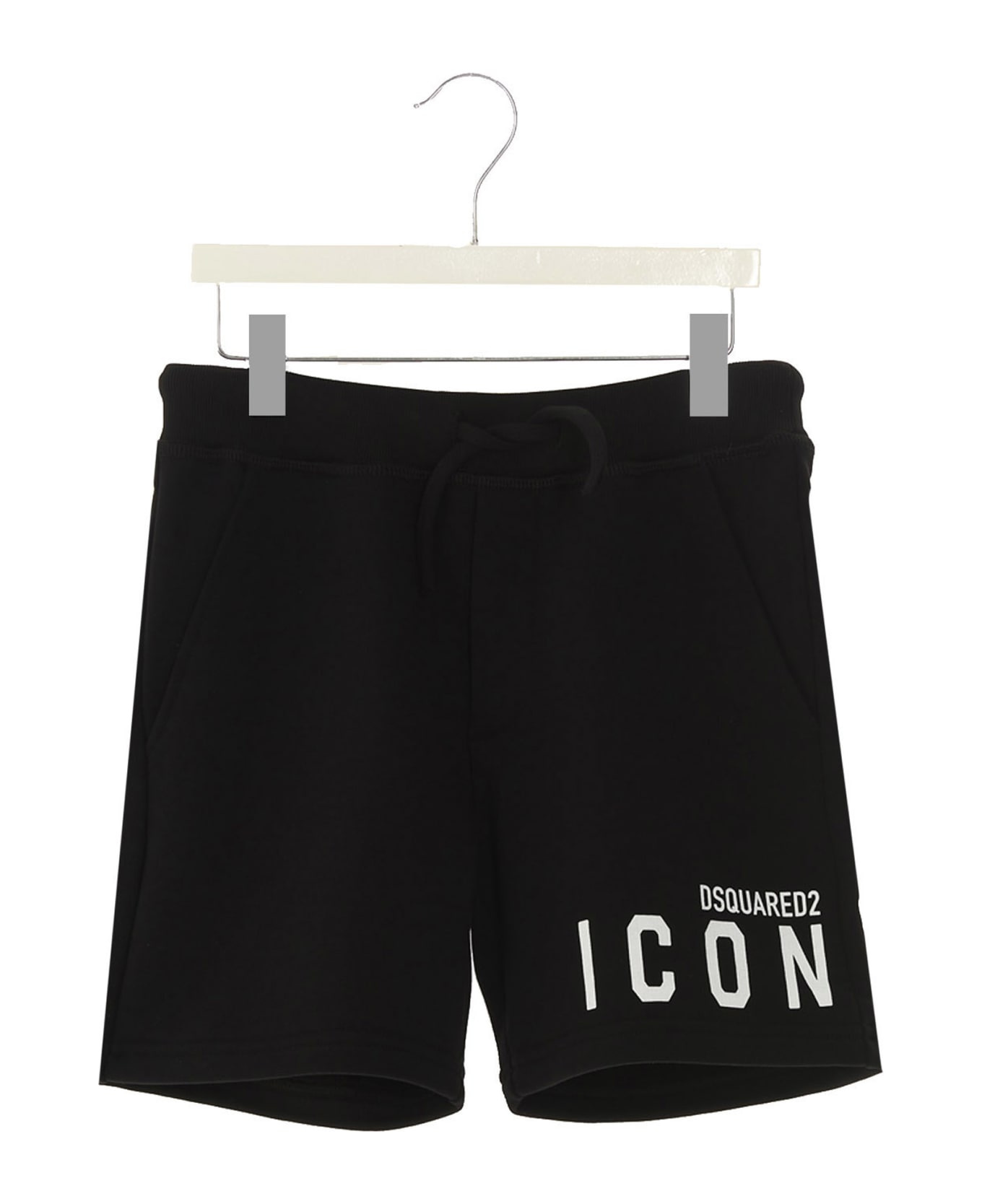 Dsquared2 'icon Bermuda Shorts - Black ボトムス