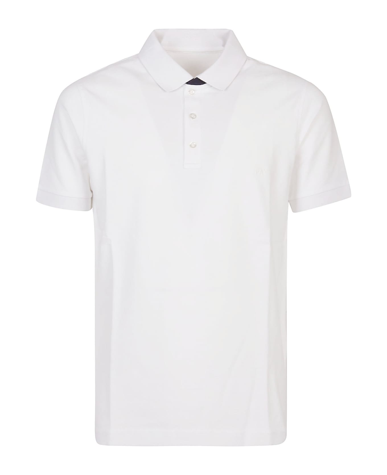 Fay Piquet Polo Shirt - Bianco ポロシャツ