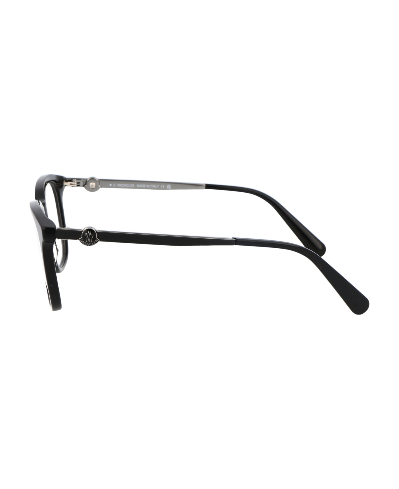 Moncler Eyewear Ml5176 Glasses - 001 Nero Lucido アイウェア