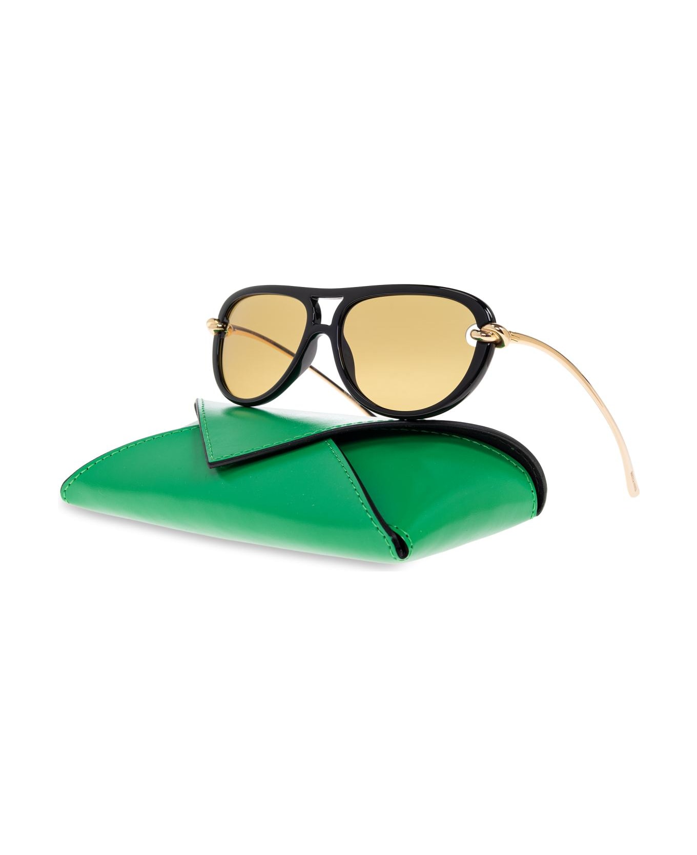 Bottega Veneta Sunglasses - BLACK