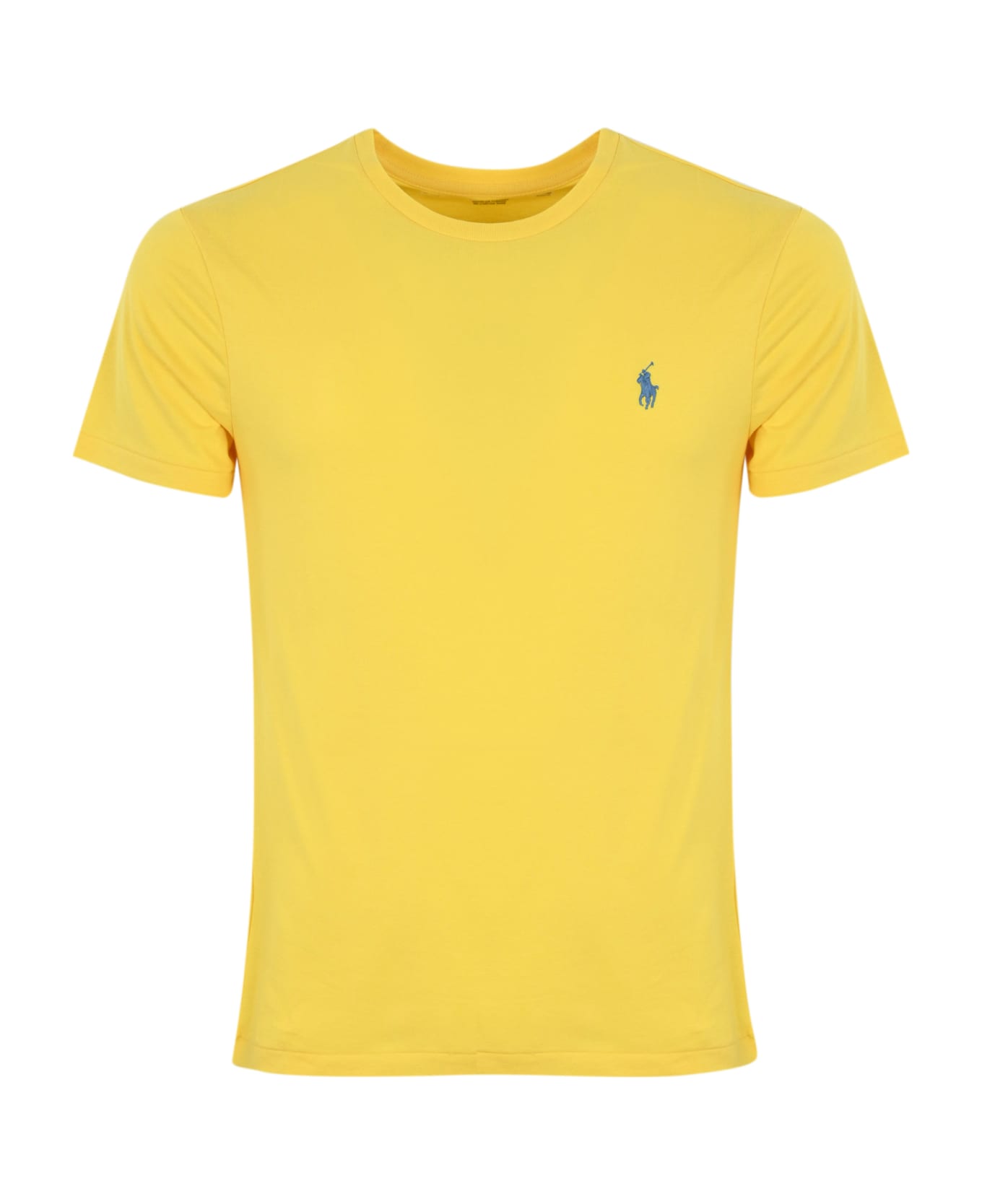 Polo Ralph Lauren Cotton T-shirt With Pony Logo Polo Ralph Lauren - Yellow