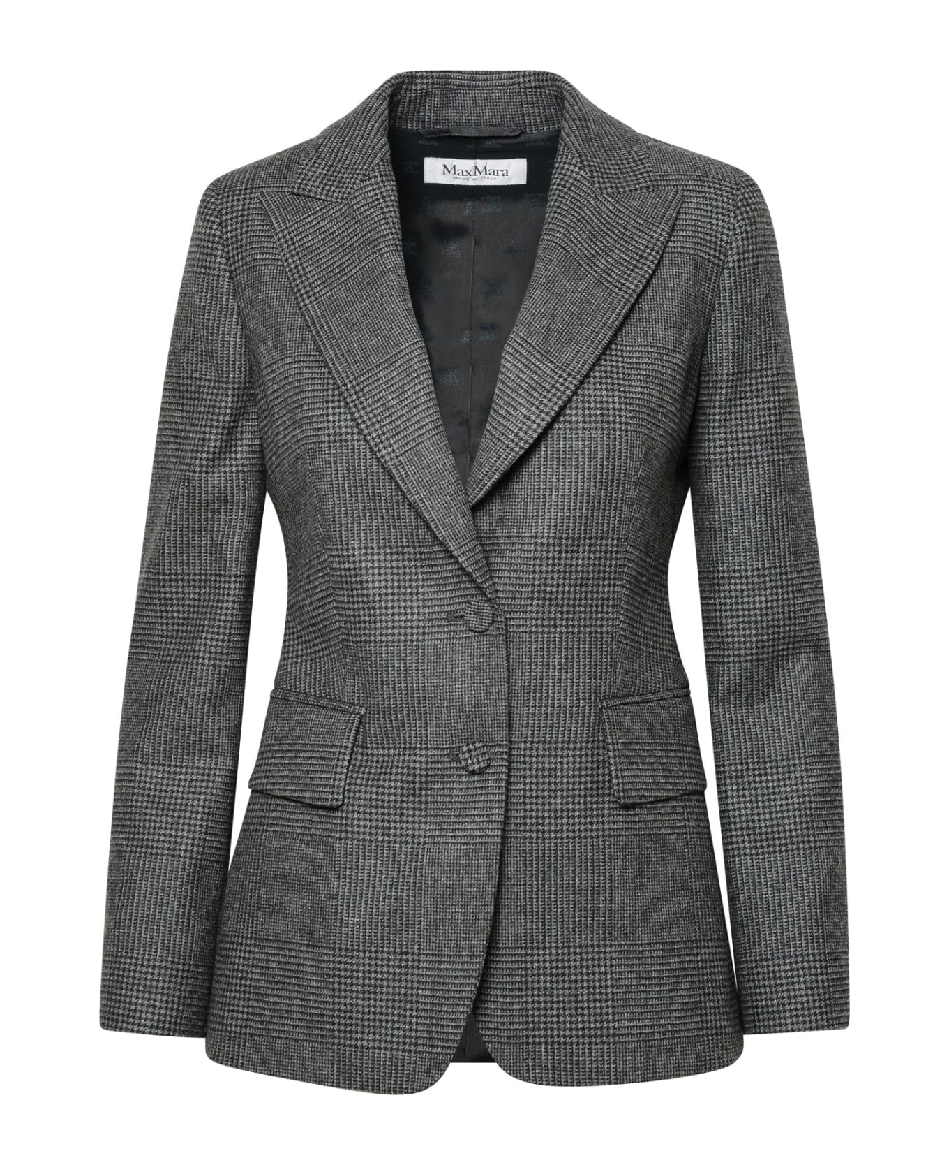 Max Mara 'catone' Grey Wool Blazer | italist