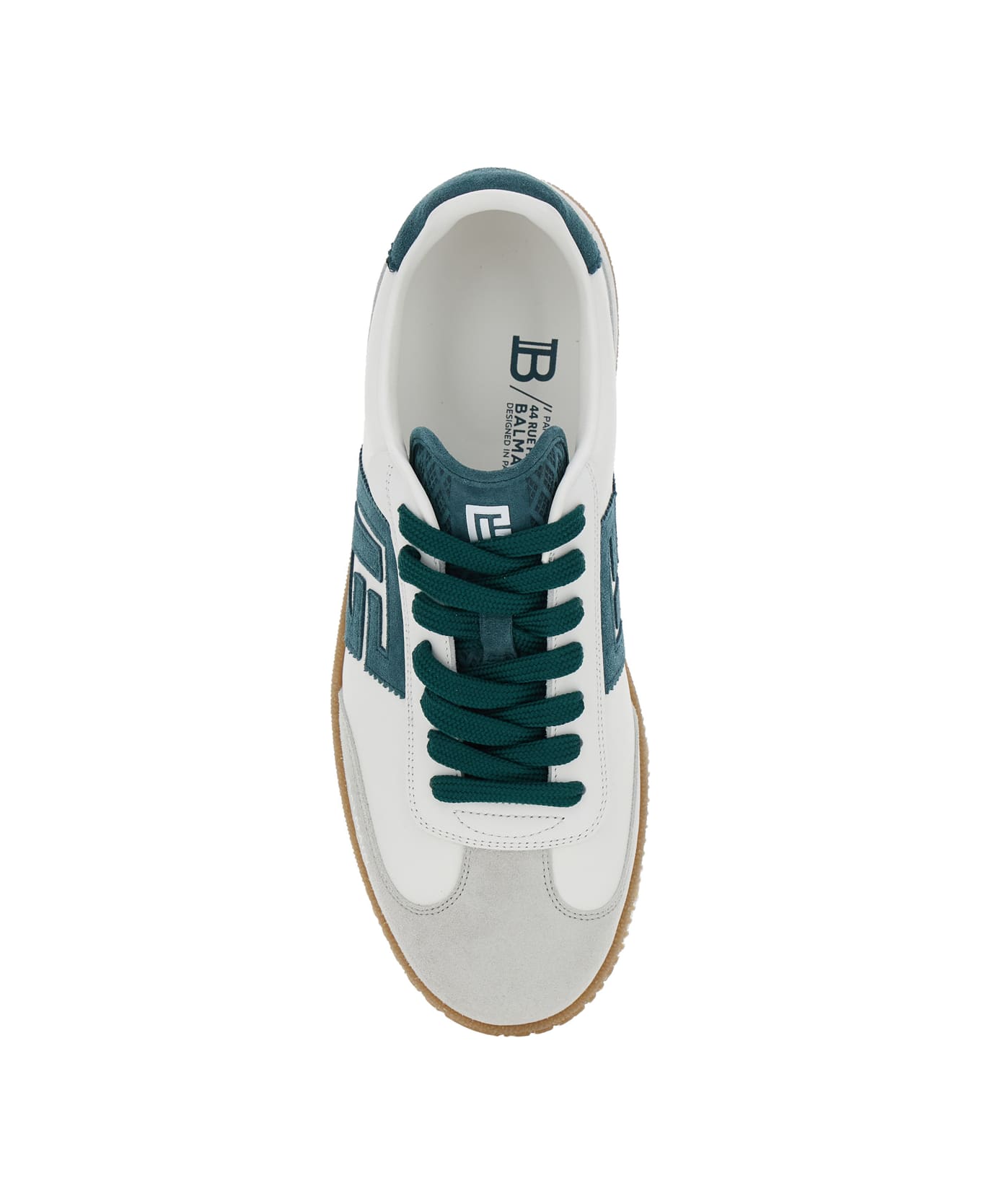 Balmain Swan-suede Leather&calfskin - Multicolor