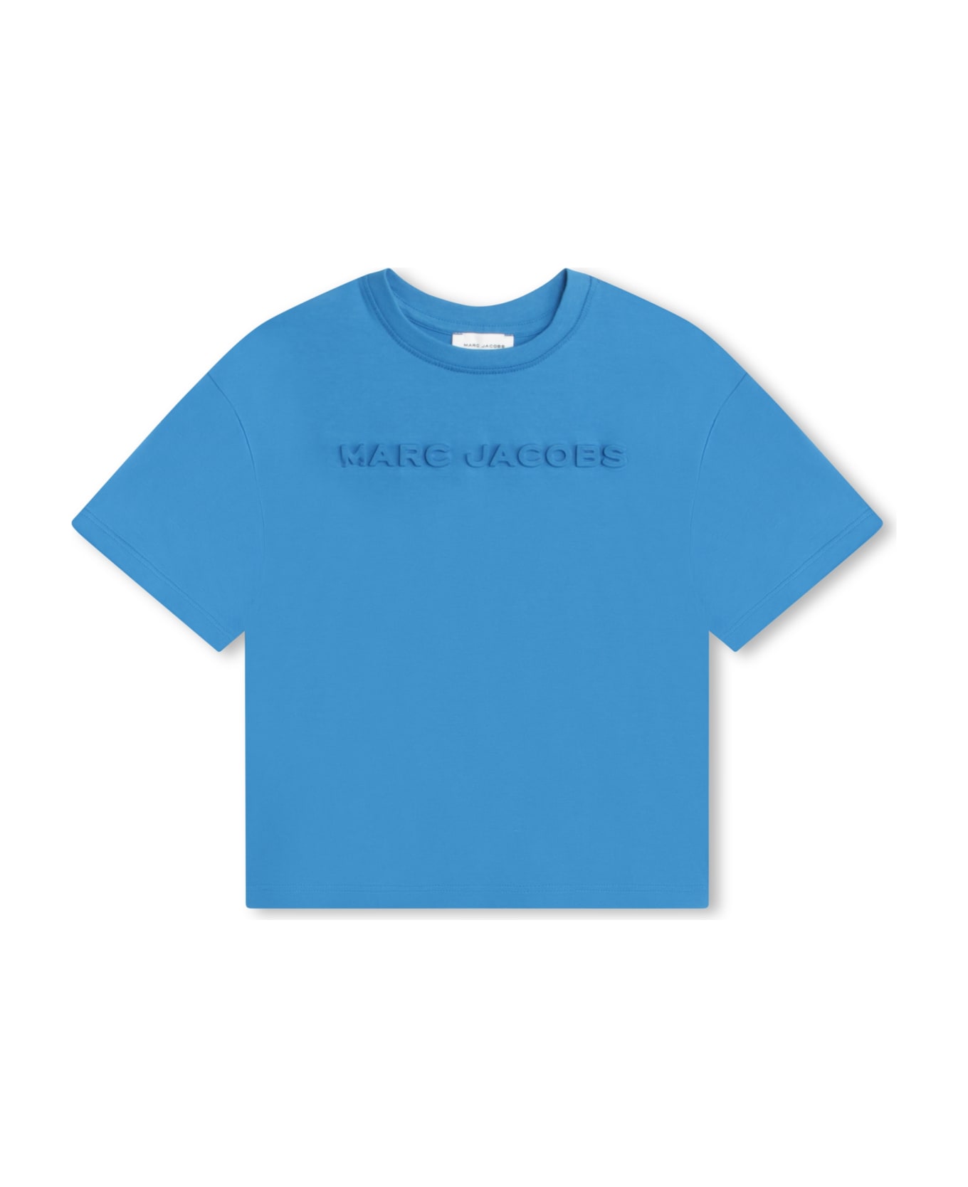 Little Marc Jacobs T-shirt Con Logo - Blu Elettrico Tシャツ＆ポロシャツ
