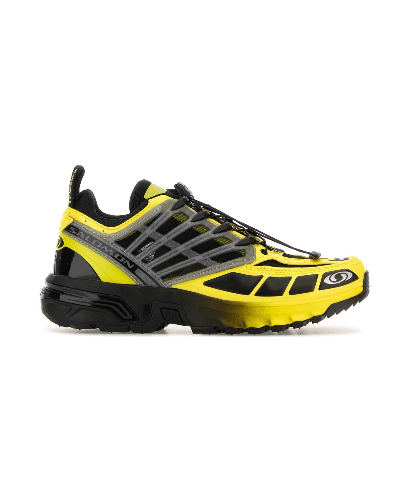 MM6 Maison Margiela Multicolor Fabric And Rubber Mm6 X Salomon Acs Pro - Black/Blazing Yellow/Ftw Silver