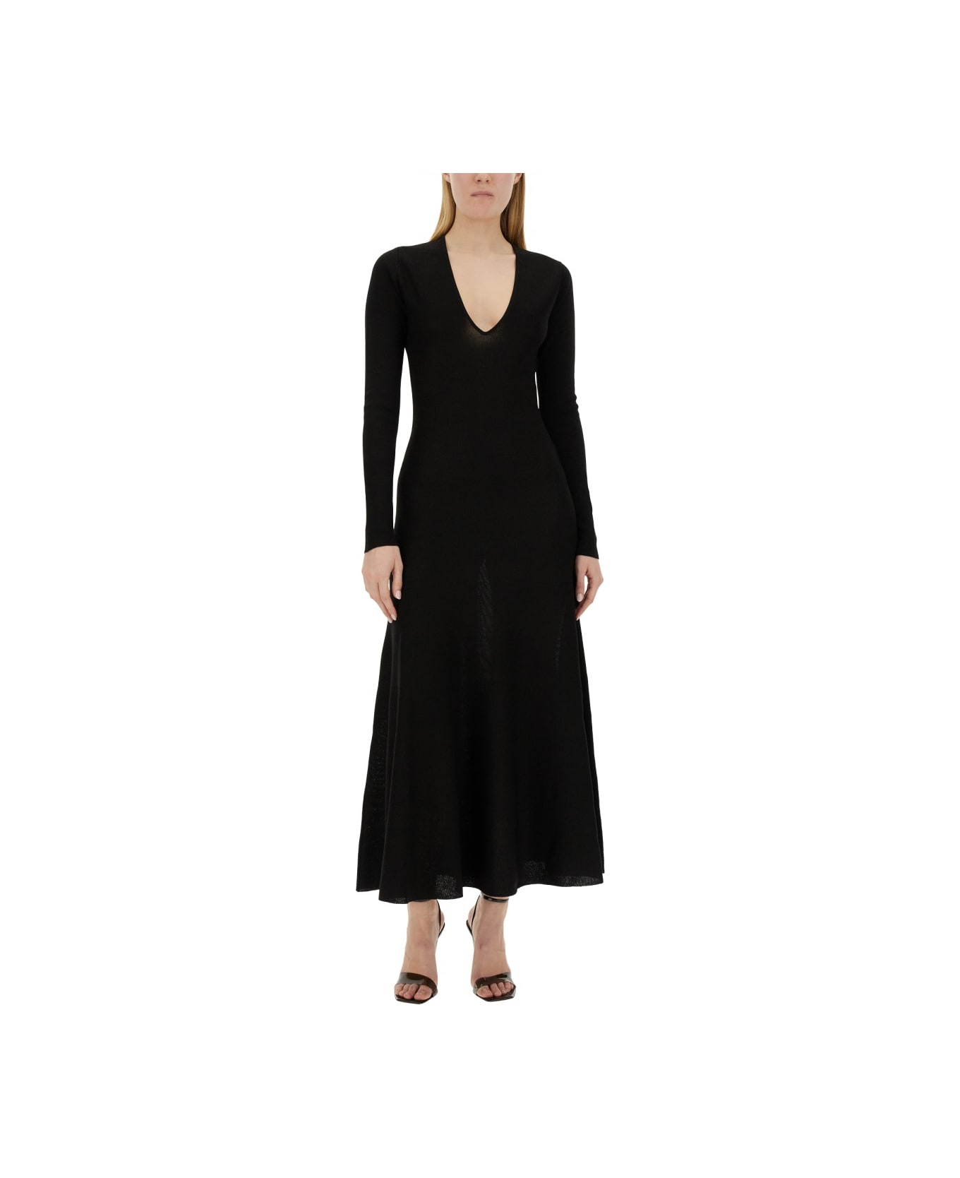 Fabiana Filippi Long Dress - BLACK ワンピース＆ドレス