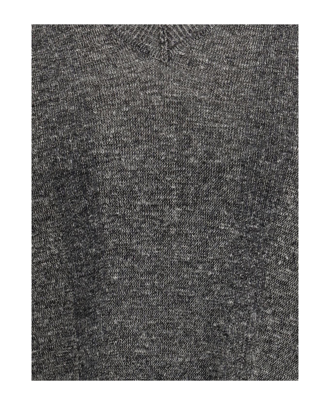 Maison Margiela Cotton And Linen Sweater
