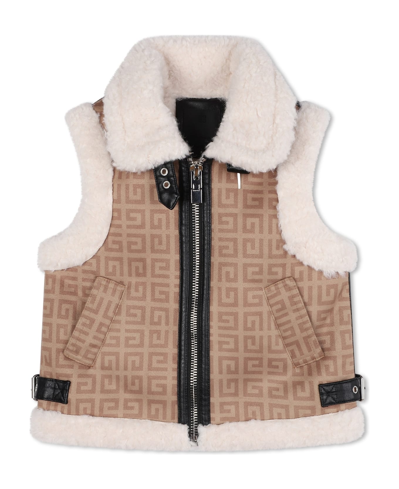 Givenchy Fur Vest - Beige