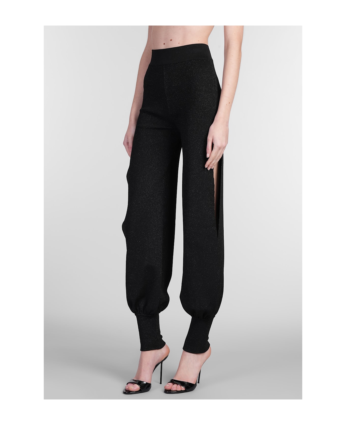 ANDREĀDAMO Pants In Black Polyester - black