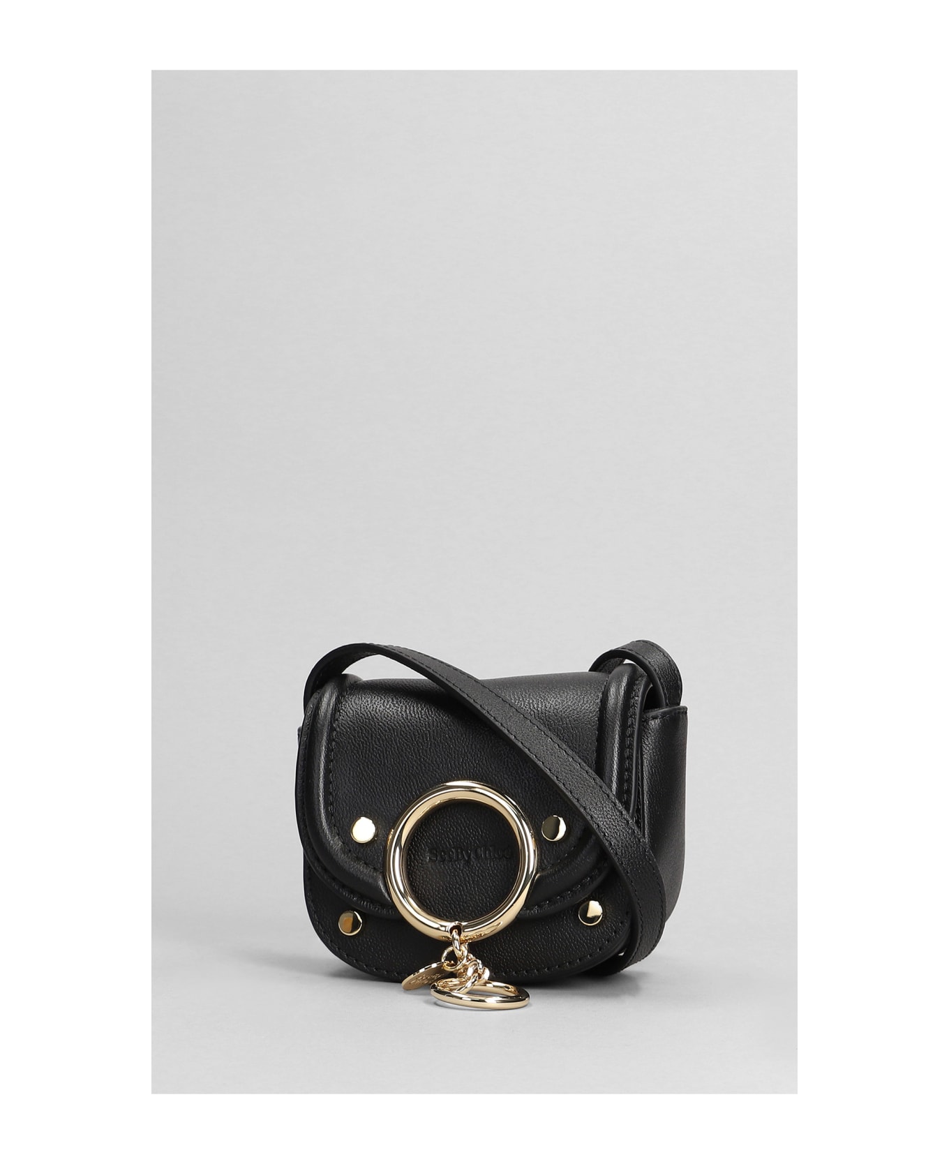 See by Chloé Mara Small Shoulder Bag In Black Leather - black