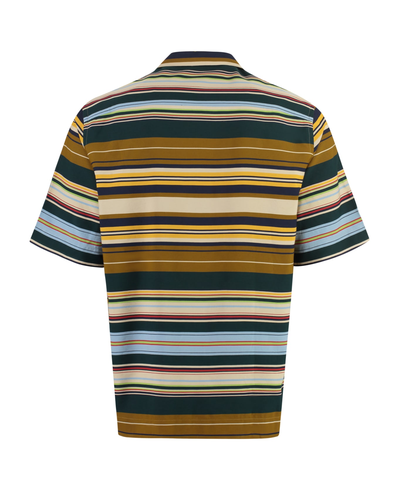 Paul Smith Printed Short Sleeved Shirt - Multicolor