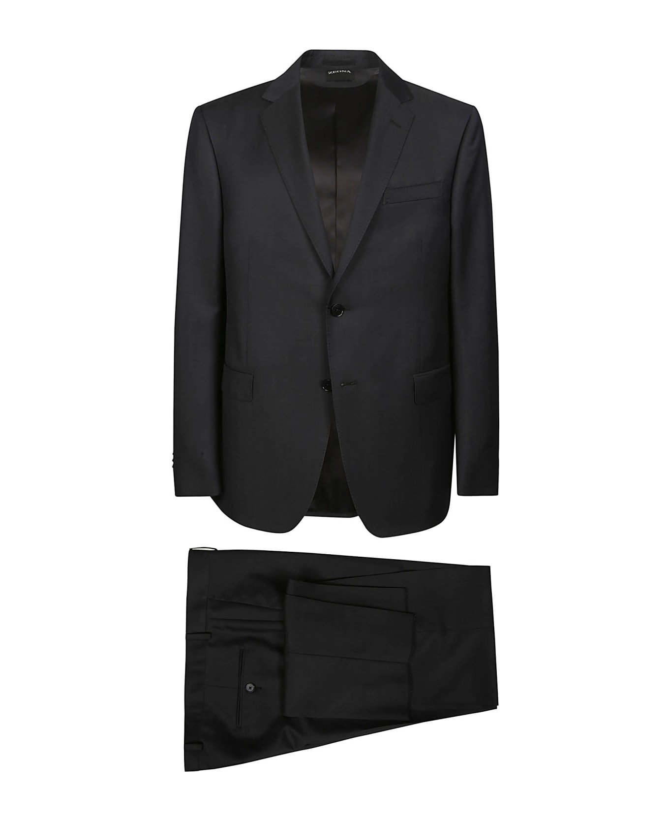 Zegna Lux Tailoring Suit - Grigio Scuro