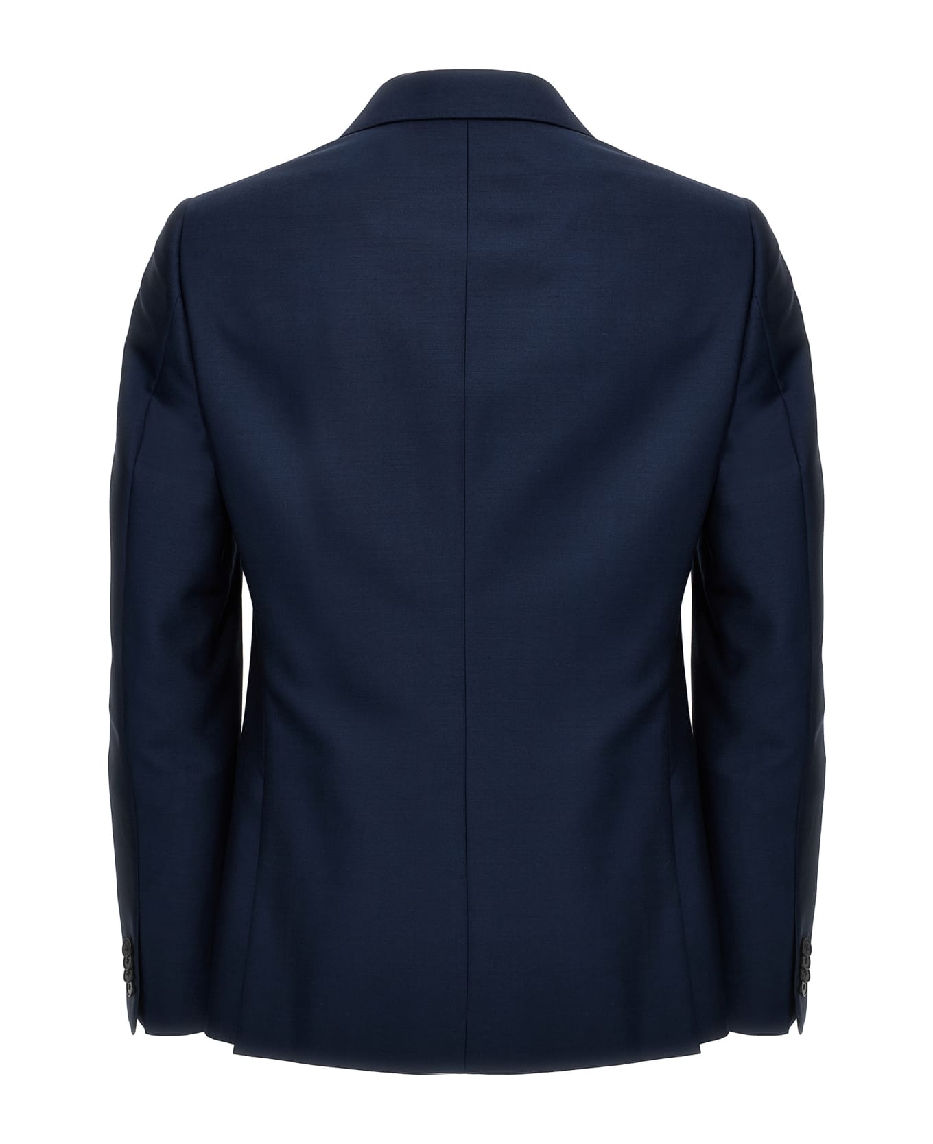 Zegna Wool And Mohair Dress - Blue