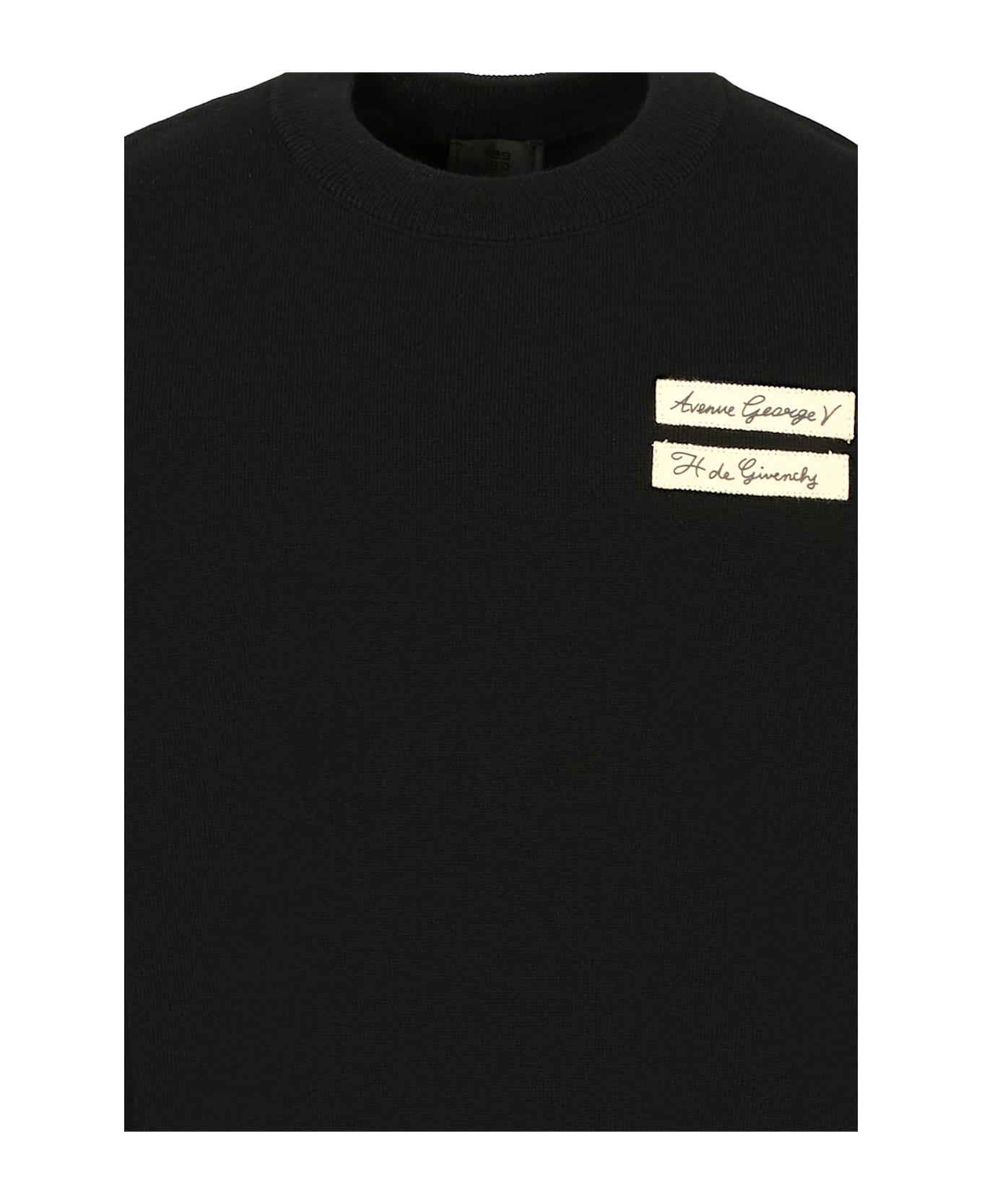 Givenchy Black Sweater For Boy With Logo - Black