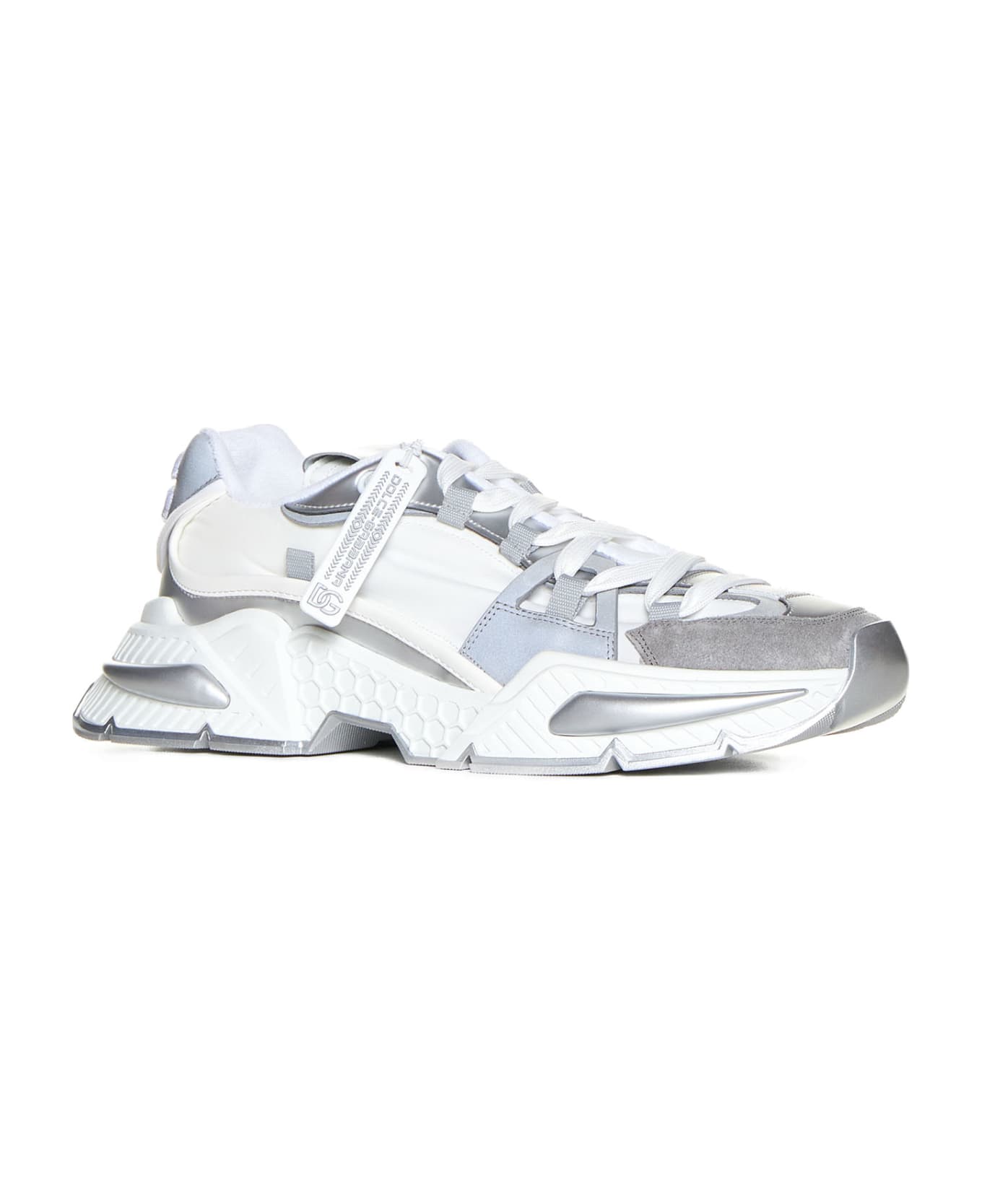 Dolce & Gabbana Airmaster Sneakers - Argento/bianco スニーカー