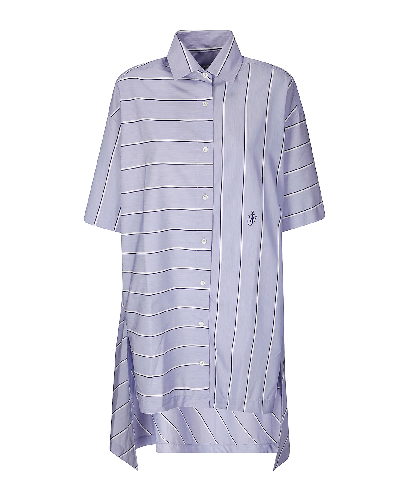 J.W. Anderson Patchwork Dress - GLACIER BLUE