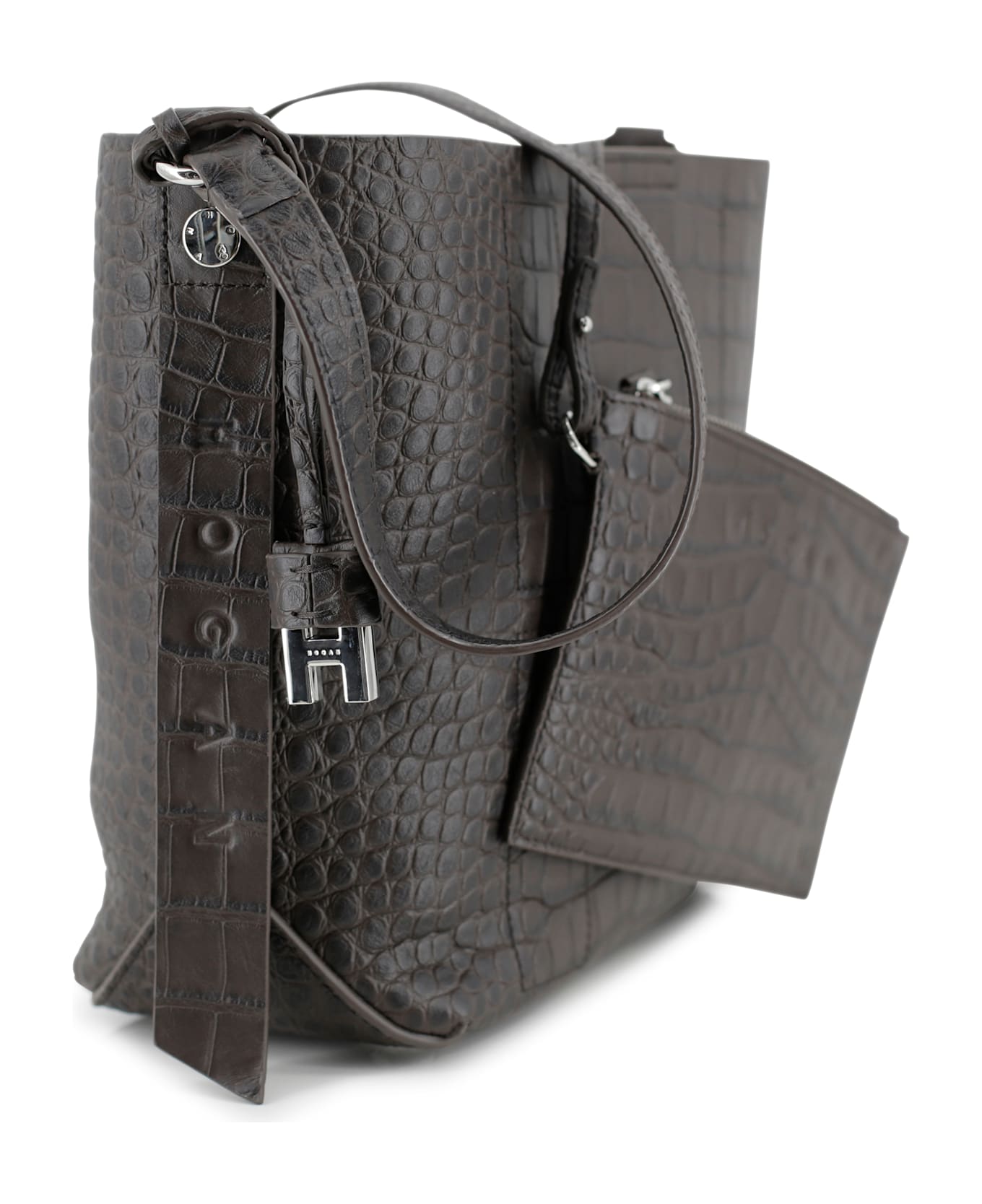 Hogan Hobo Bag - Brown