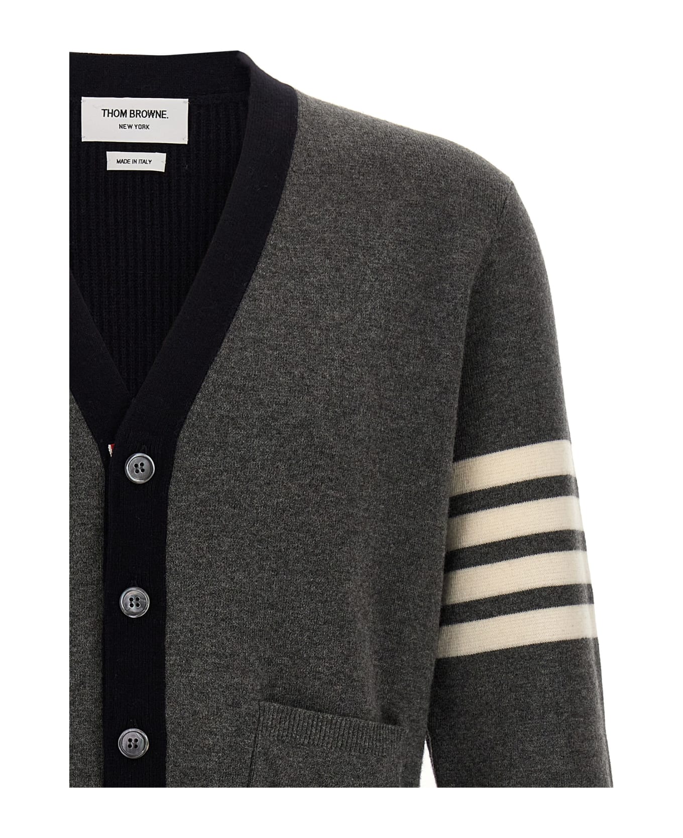 Thom Browne '4 Bar' Cardigan - Multicolor