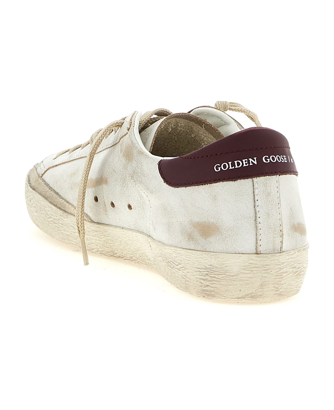 Golden Goose 'superstar' Sneakers - Bordeaux