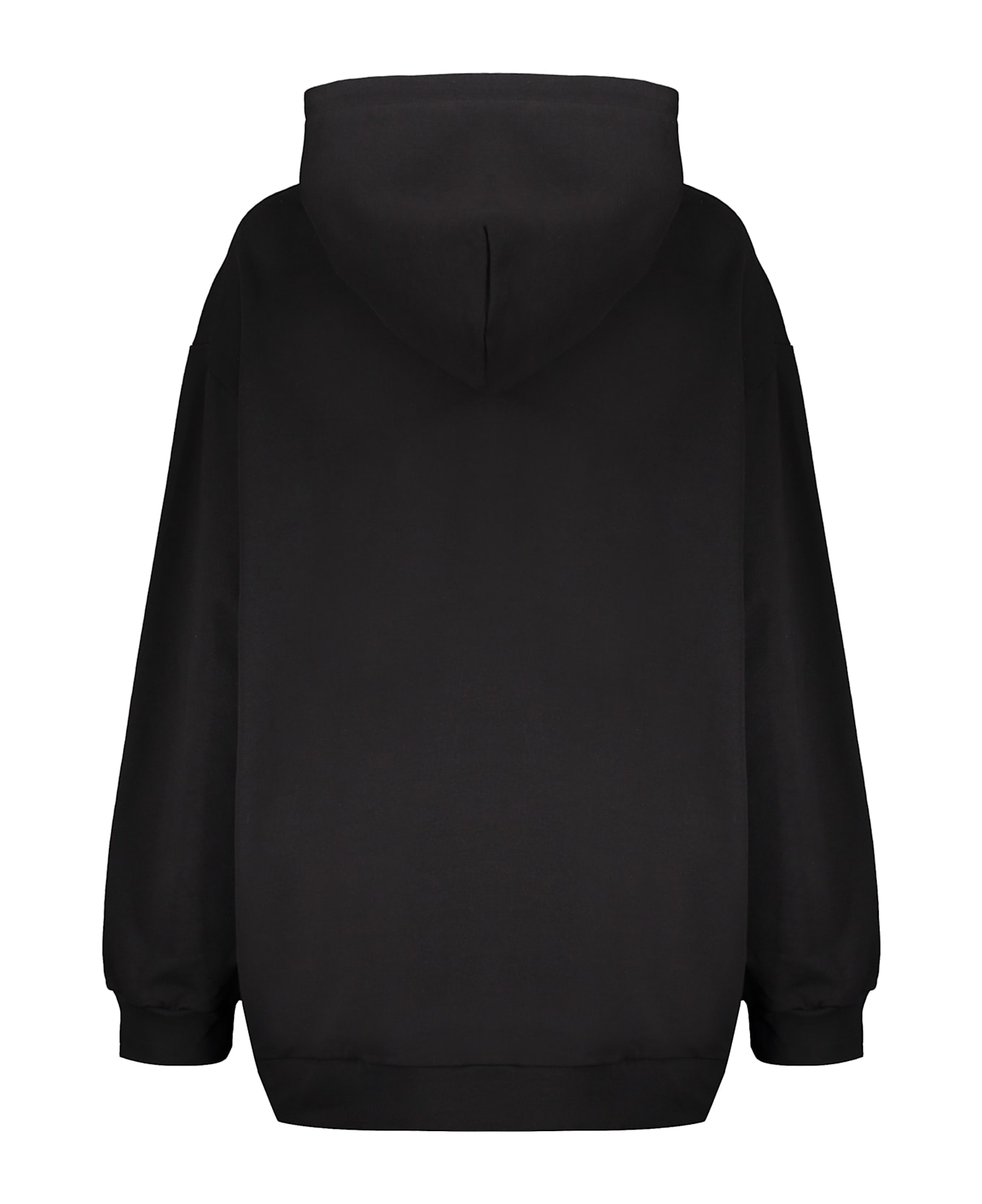 Alberta Ferretti Cotton Hoodie - black