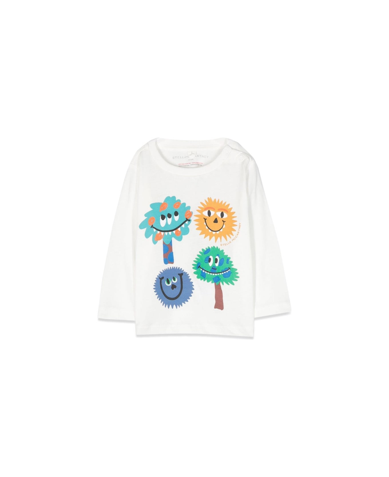 Stella McCartney Kids Ml Print T-shirt - IVORY Tシャツ＆ポロシャツ