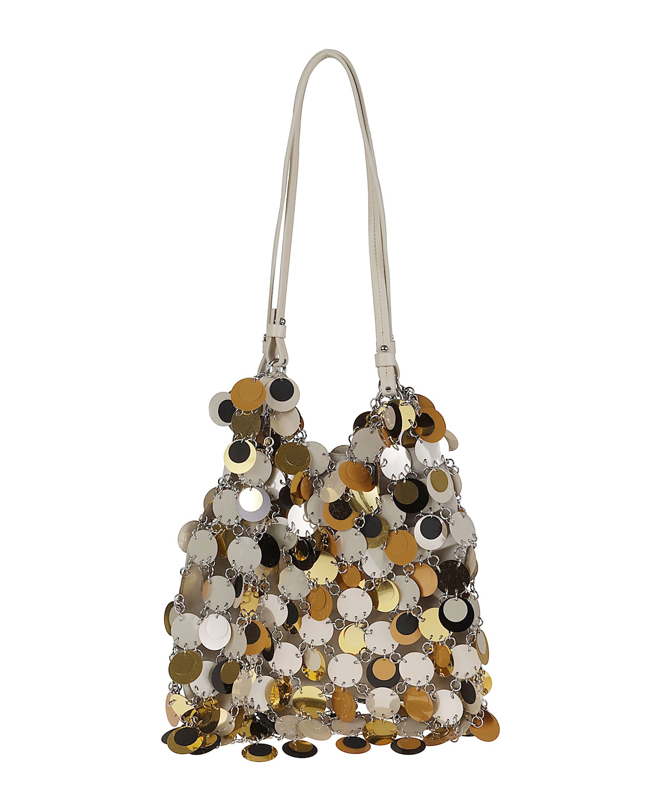 Paco Rabanne Sparkle Shoulder Bag - Guepard Silver